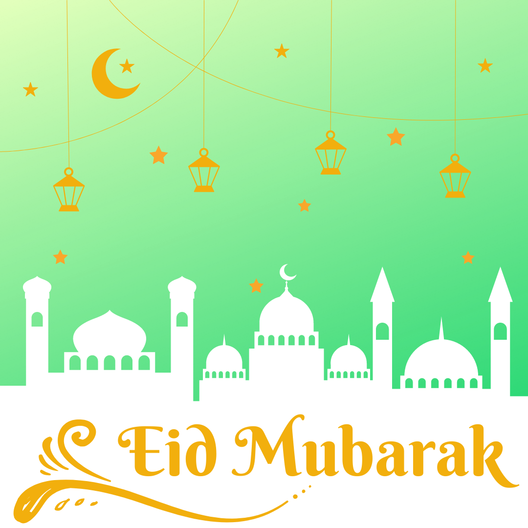 Manna Food Center's Eid Mubarak post