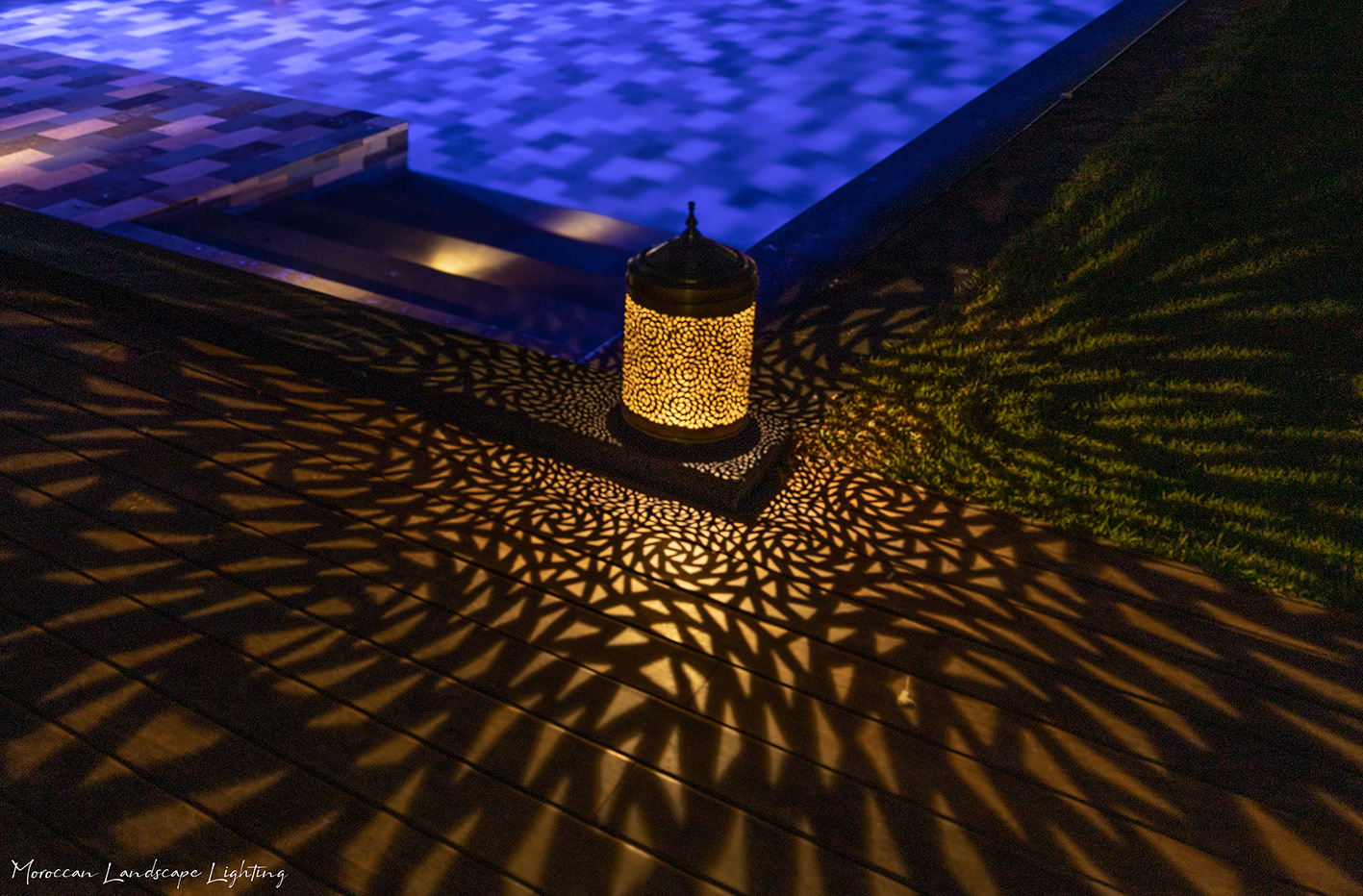 Lanterne sur batterie