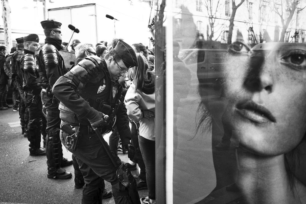 En pleine réflexion