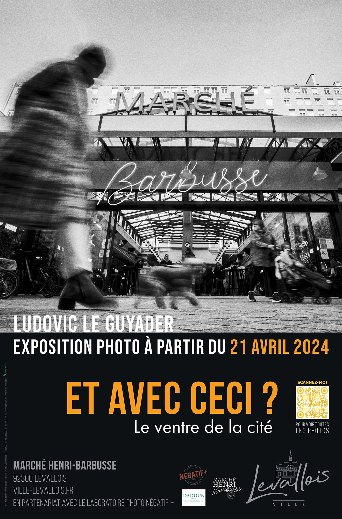 Affiche de l'exposition in situ " Et avec ceci ? "