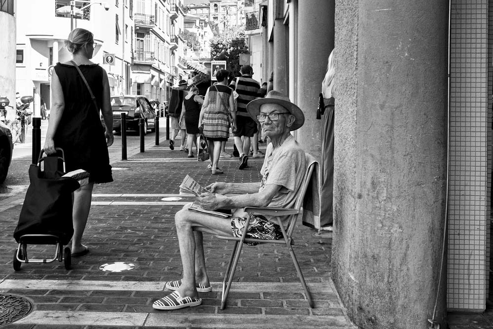Street camping