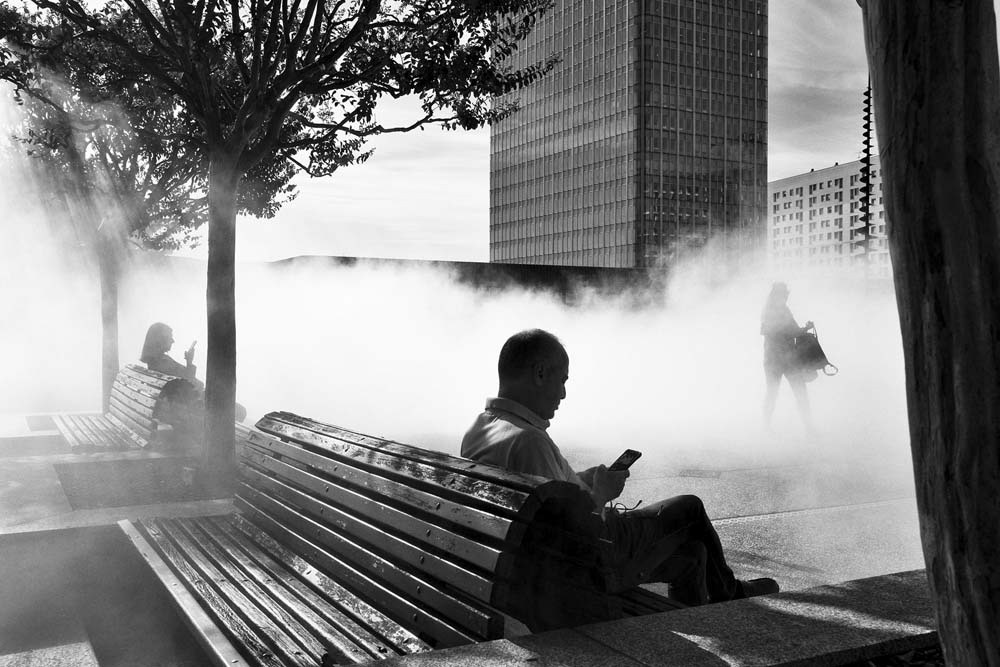 Lecteurs dans la brume