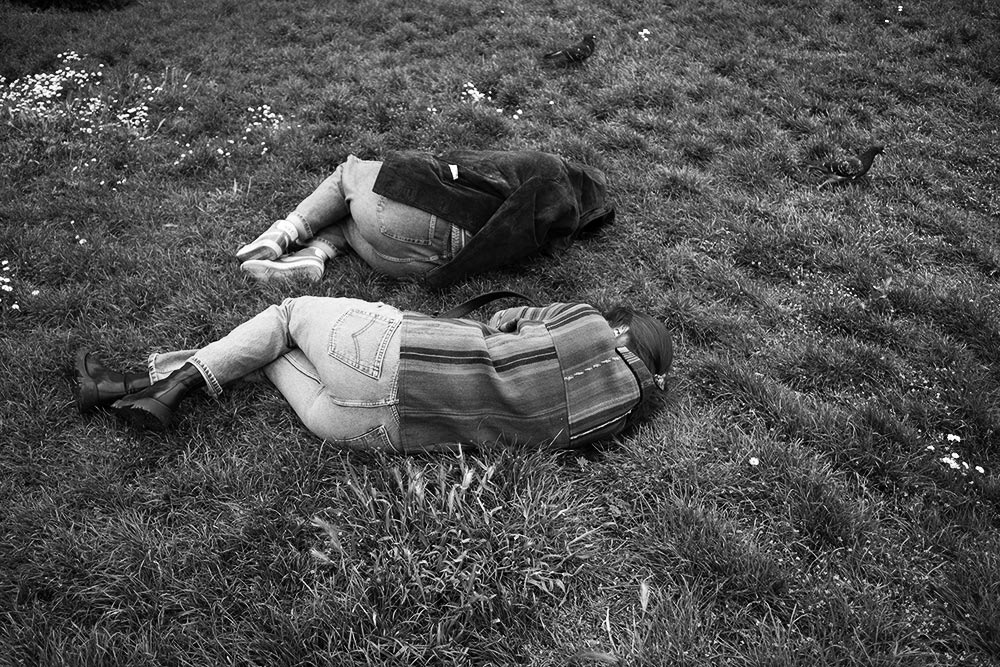 Dormeuses aux pigeons