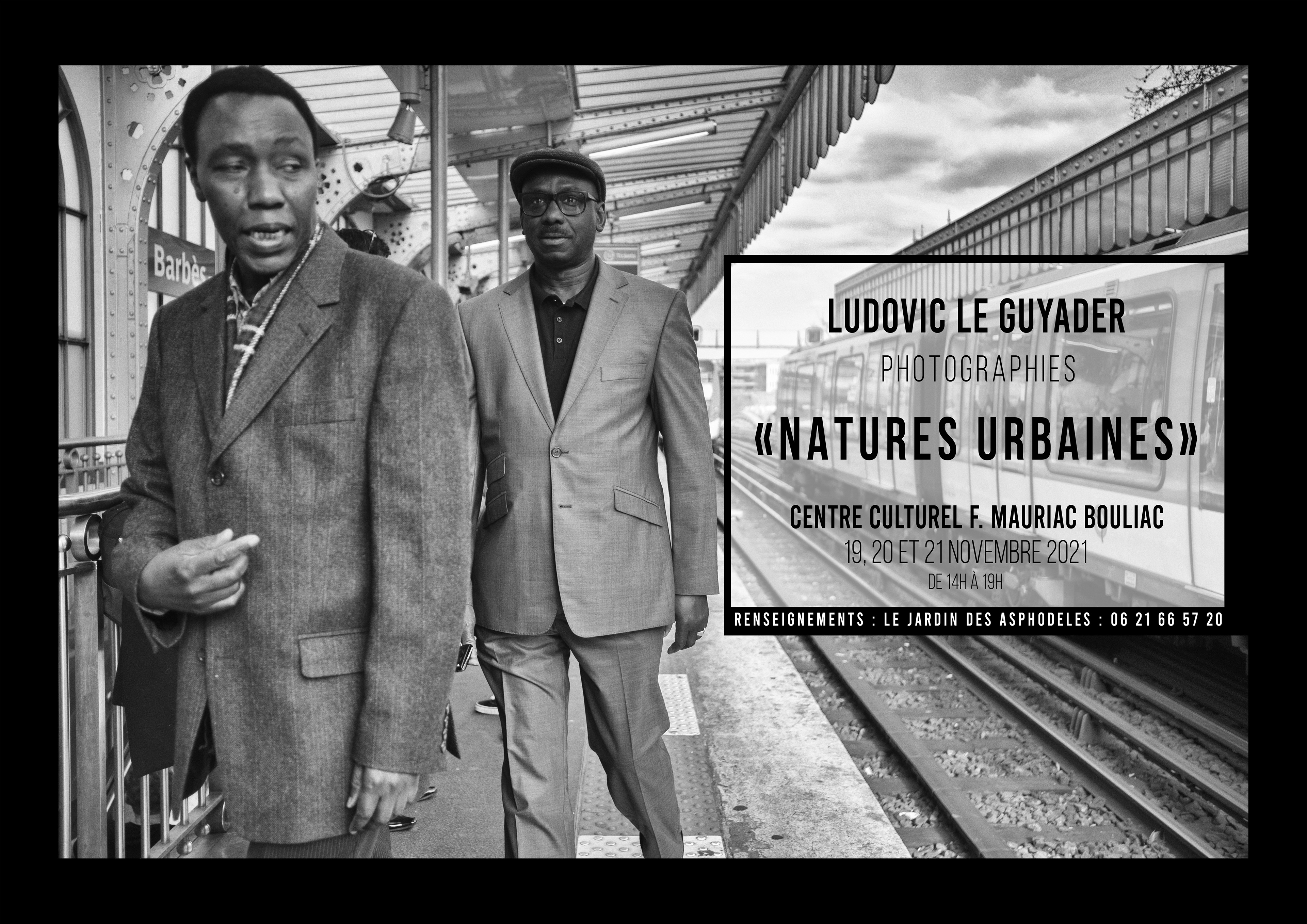 Affiche de l'exposition "Natures urbaines" à Bordeaux