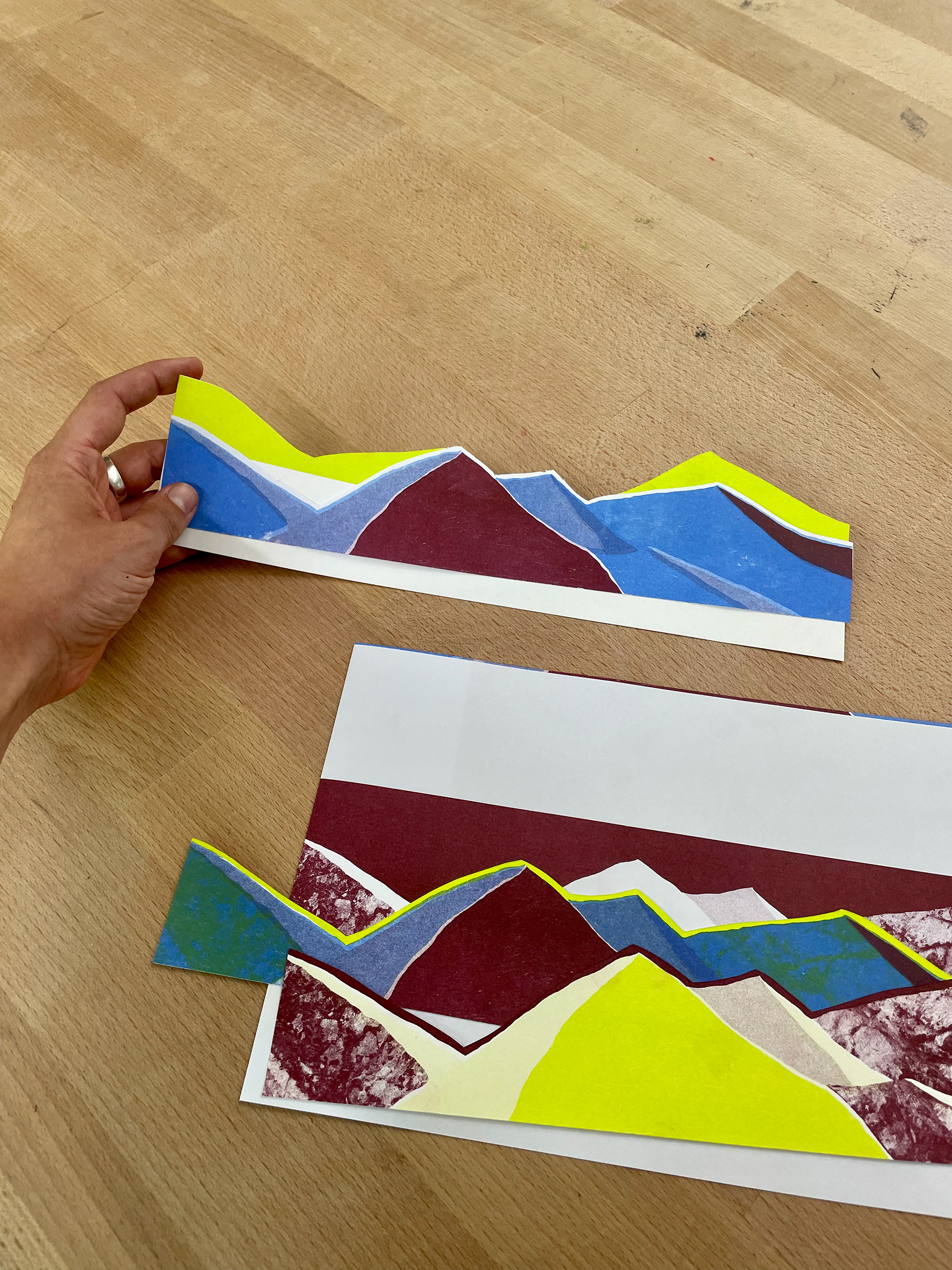 Riso-printer kleurtestjes