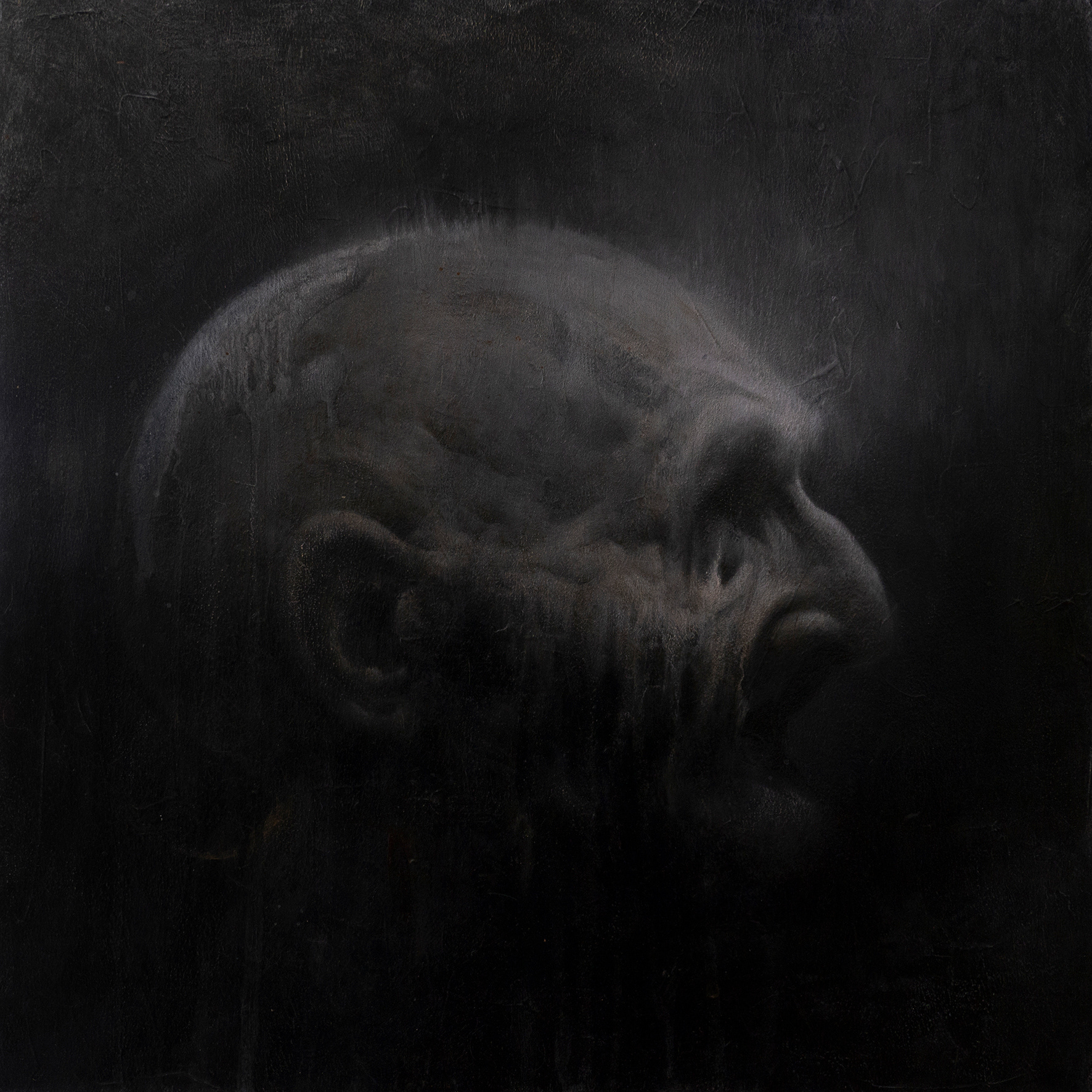 popey | oil on wood panel