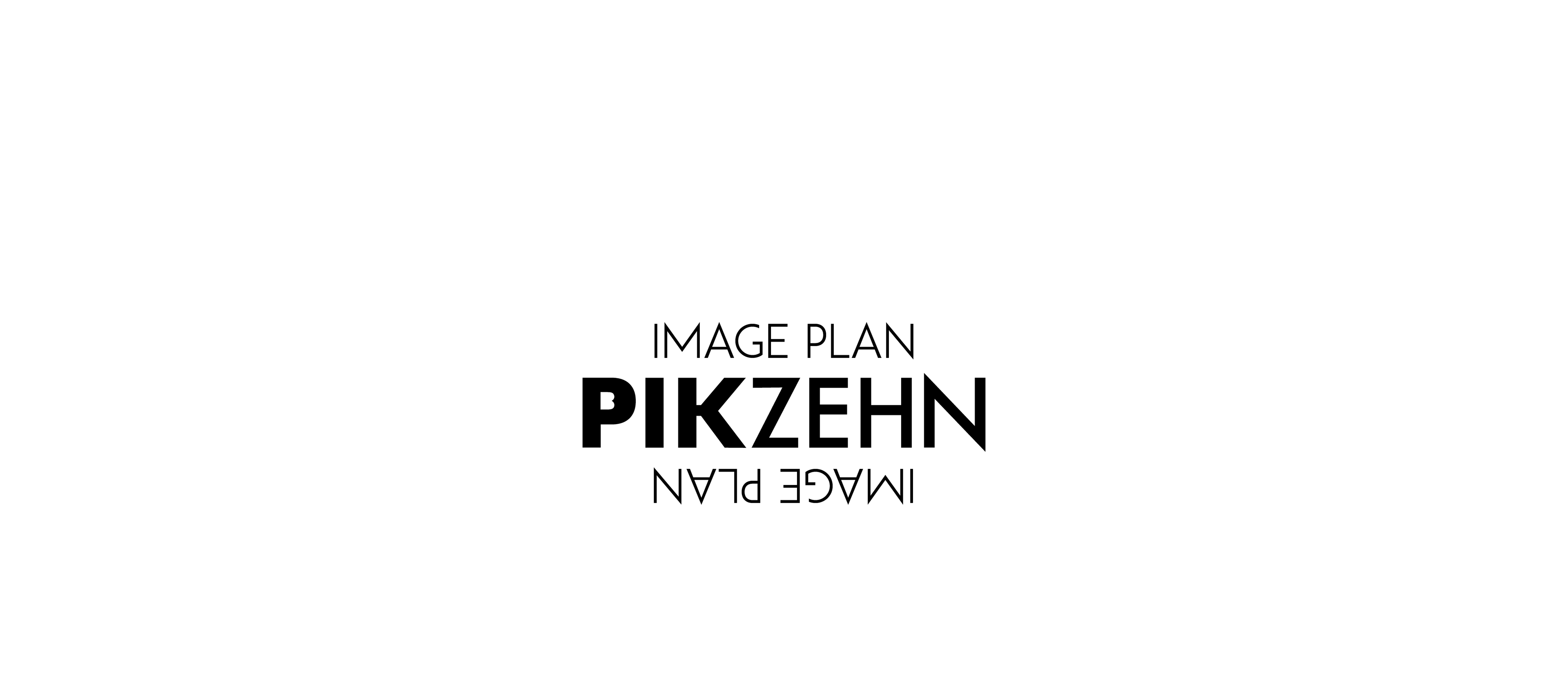 Logo PikZehn Image Plan