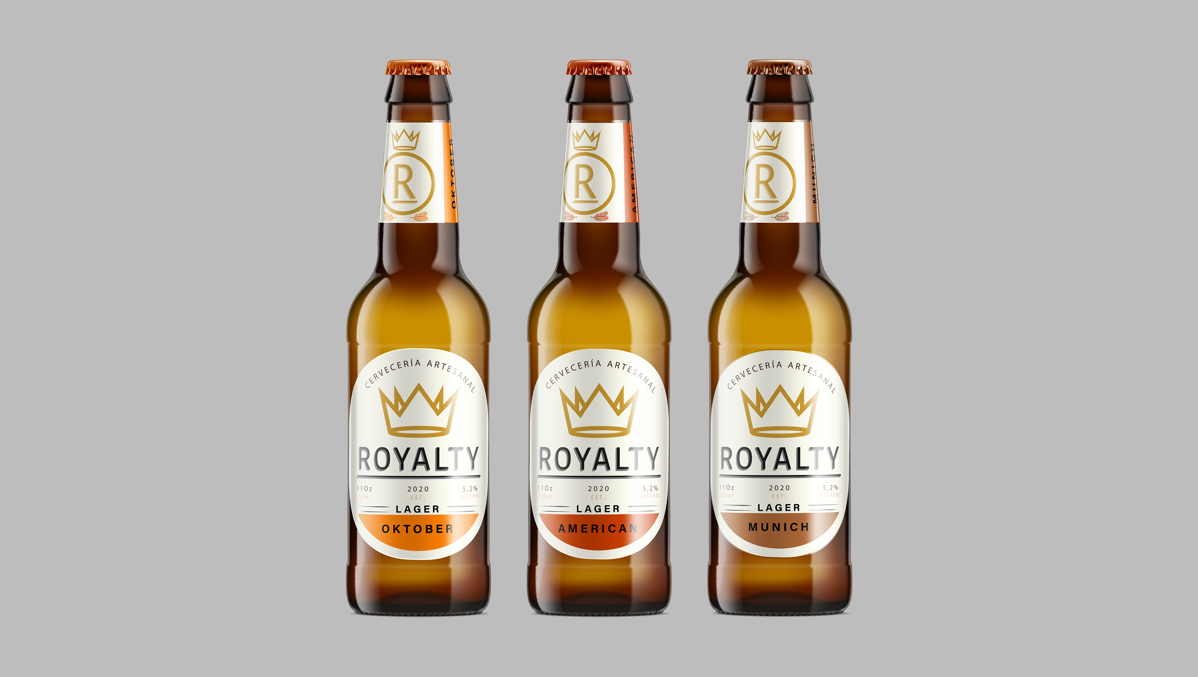 Royalty Labels Mockups