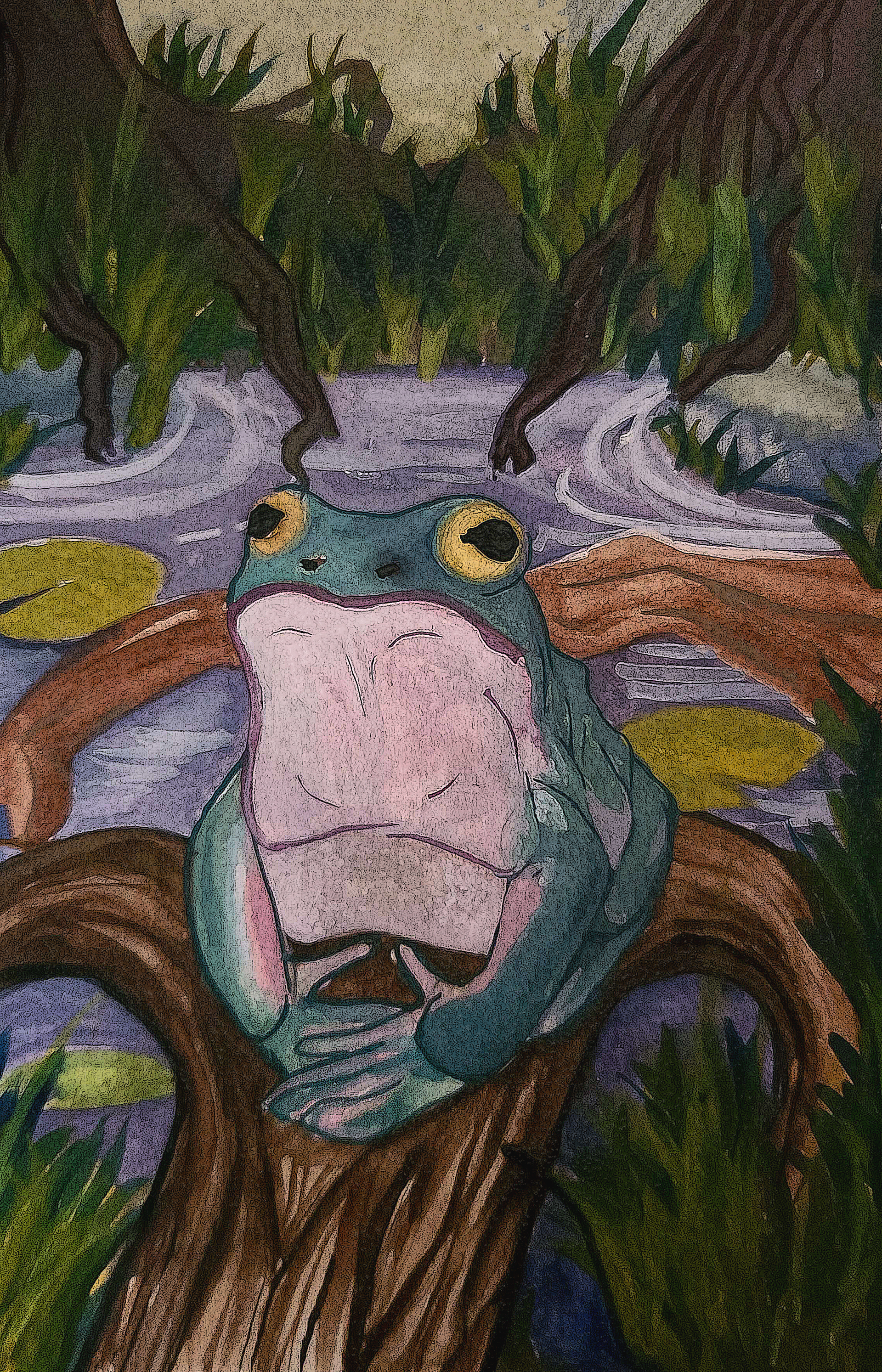 Watercolor Painting on Paper 2023