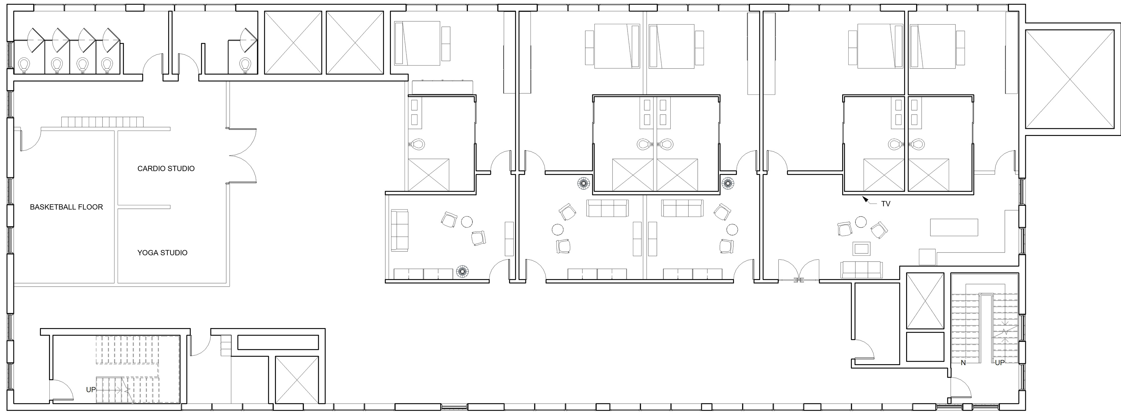 Suite Room Floor Plan