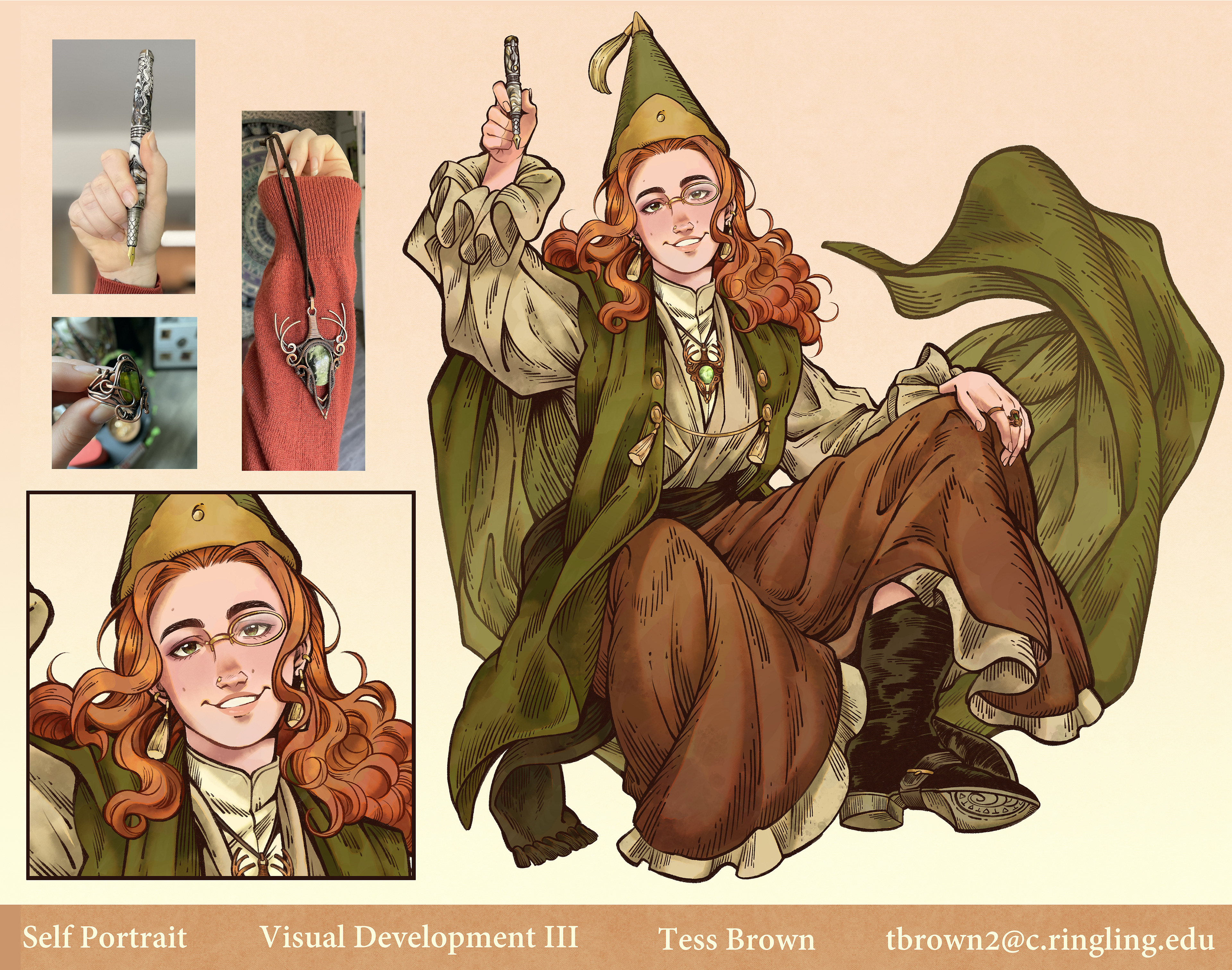 Self Portrait - Witch Hat Atelier 