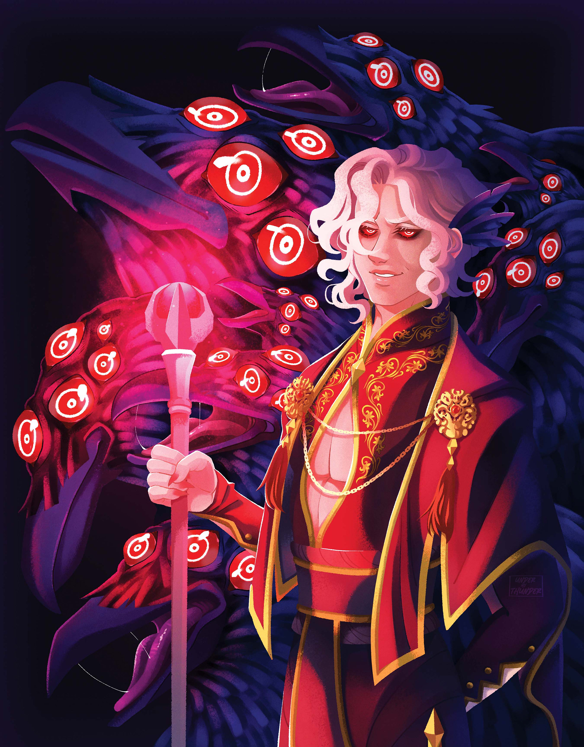 "Creature Feature - Dark Magic Academy" Artwork