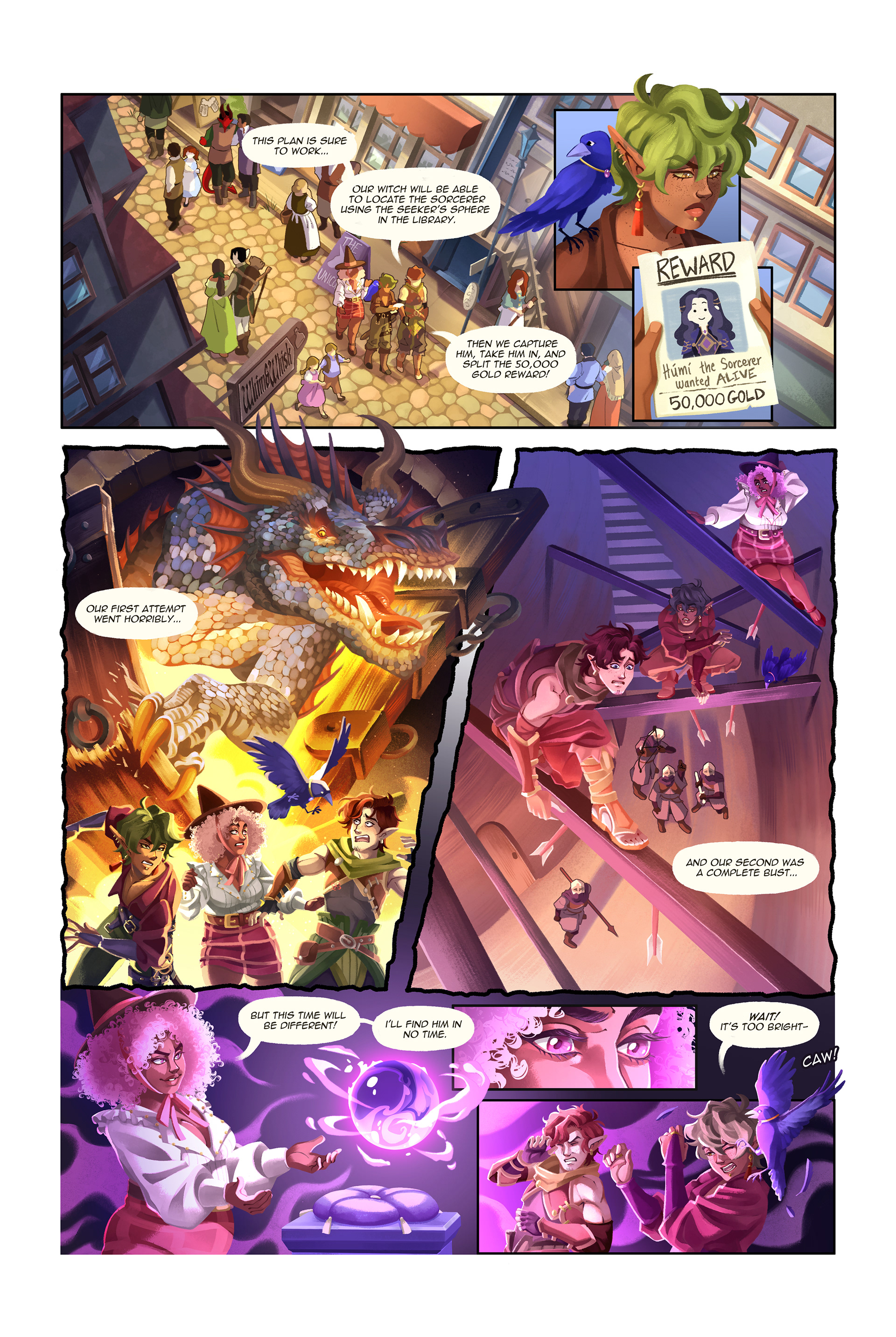 Meanwhile Comic - Page 1