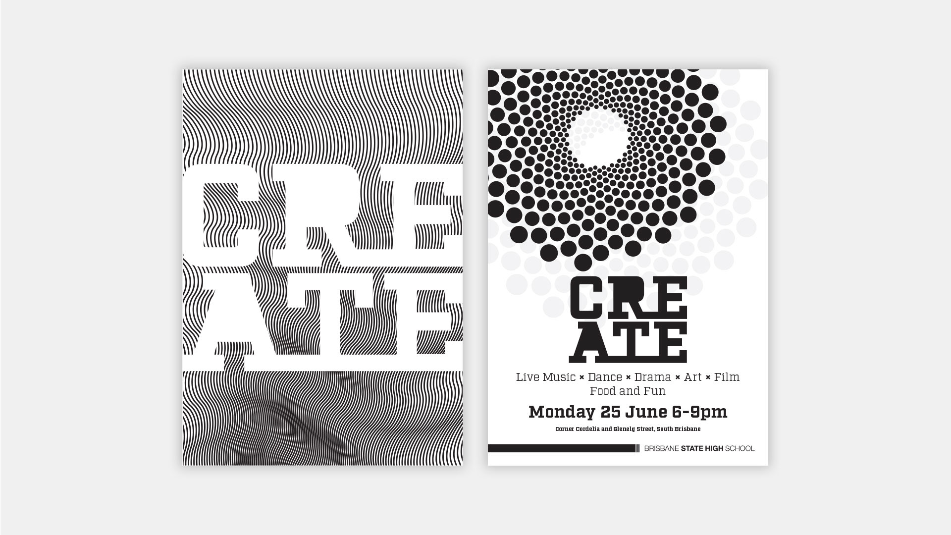 Create 2018 Poster Concepts