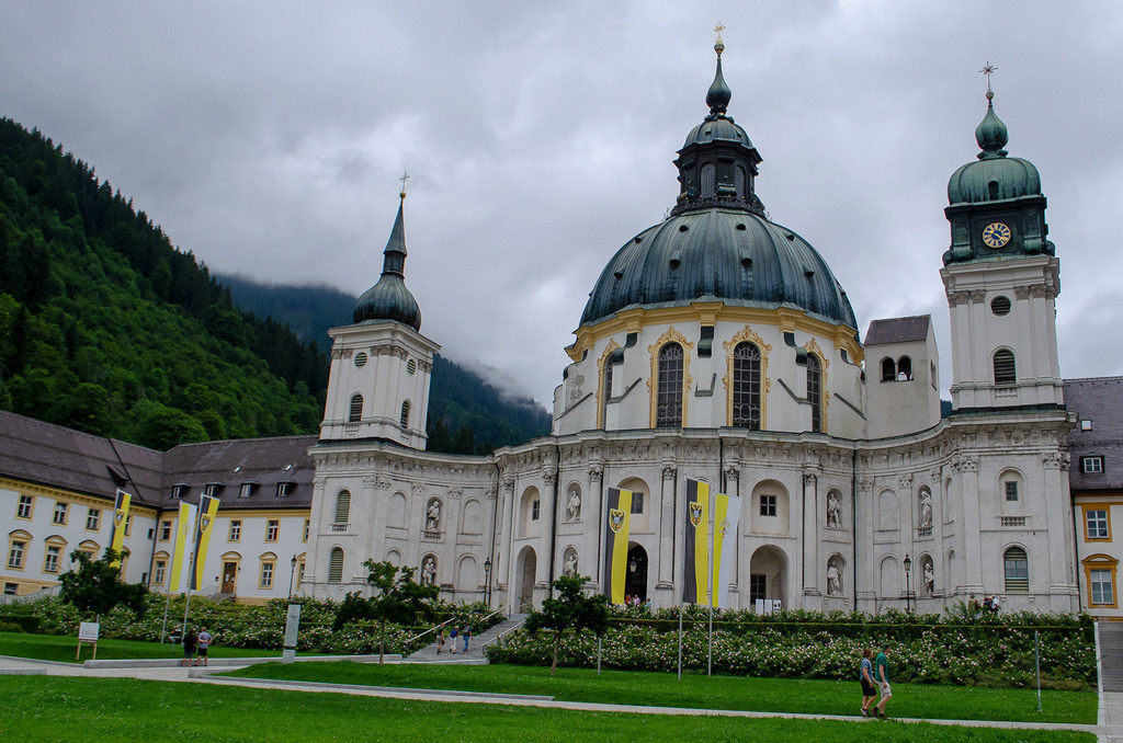 L'abbaye d'Ettal (Allemagne)