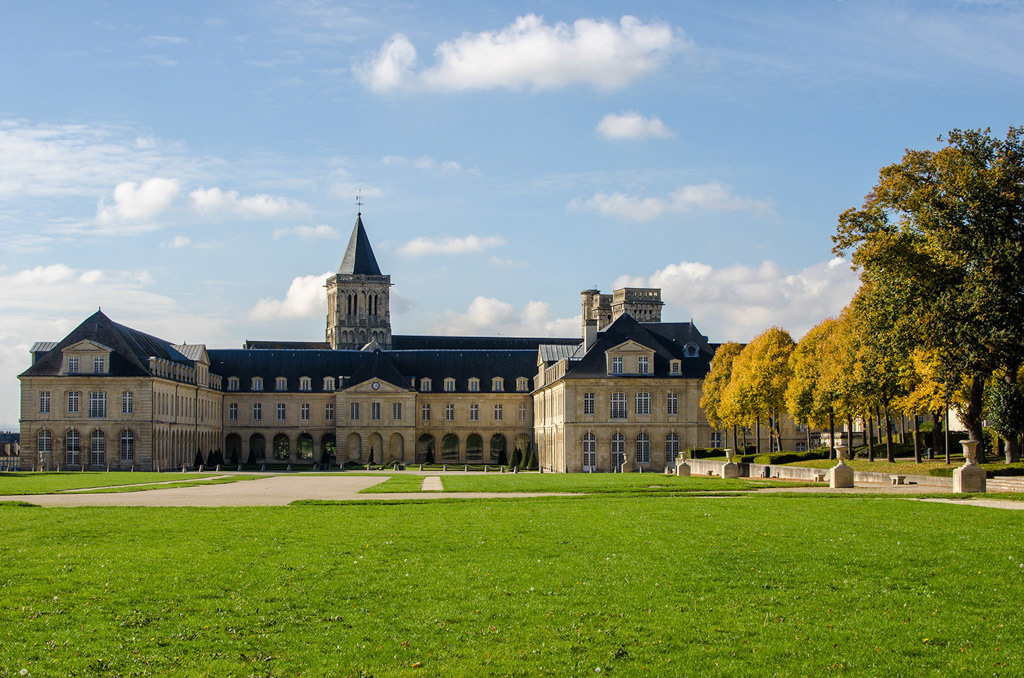 Le parc de l'Abbaye aux Dames à Caen