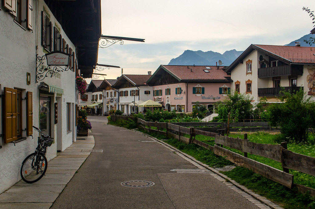 Dekan-Karl-Platz à Mittenwald (Allemagne)