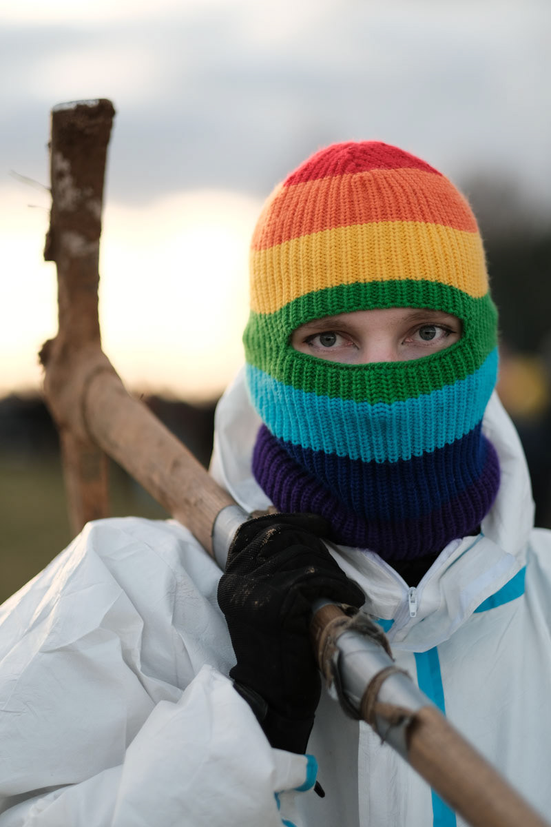 Climate Activist in Lützerath
