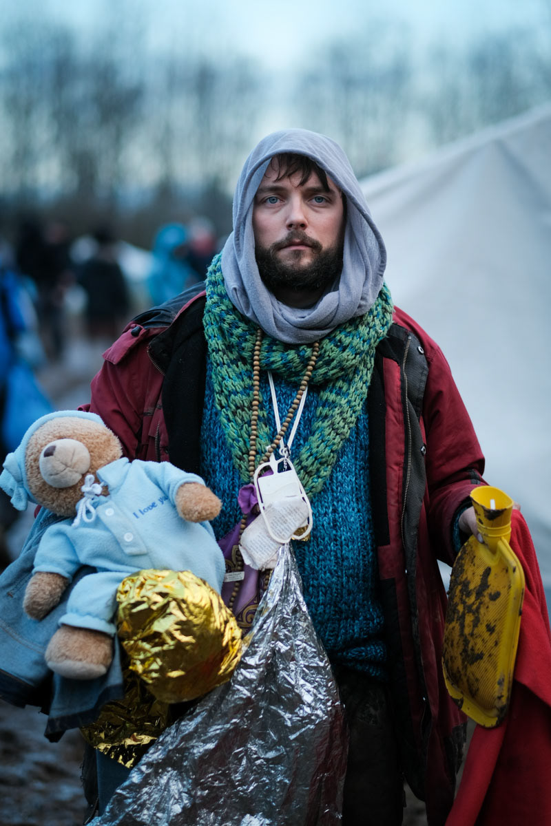 Climate activist, Lützerath, Germany, January 2023
