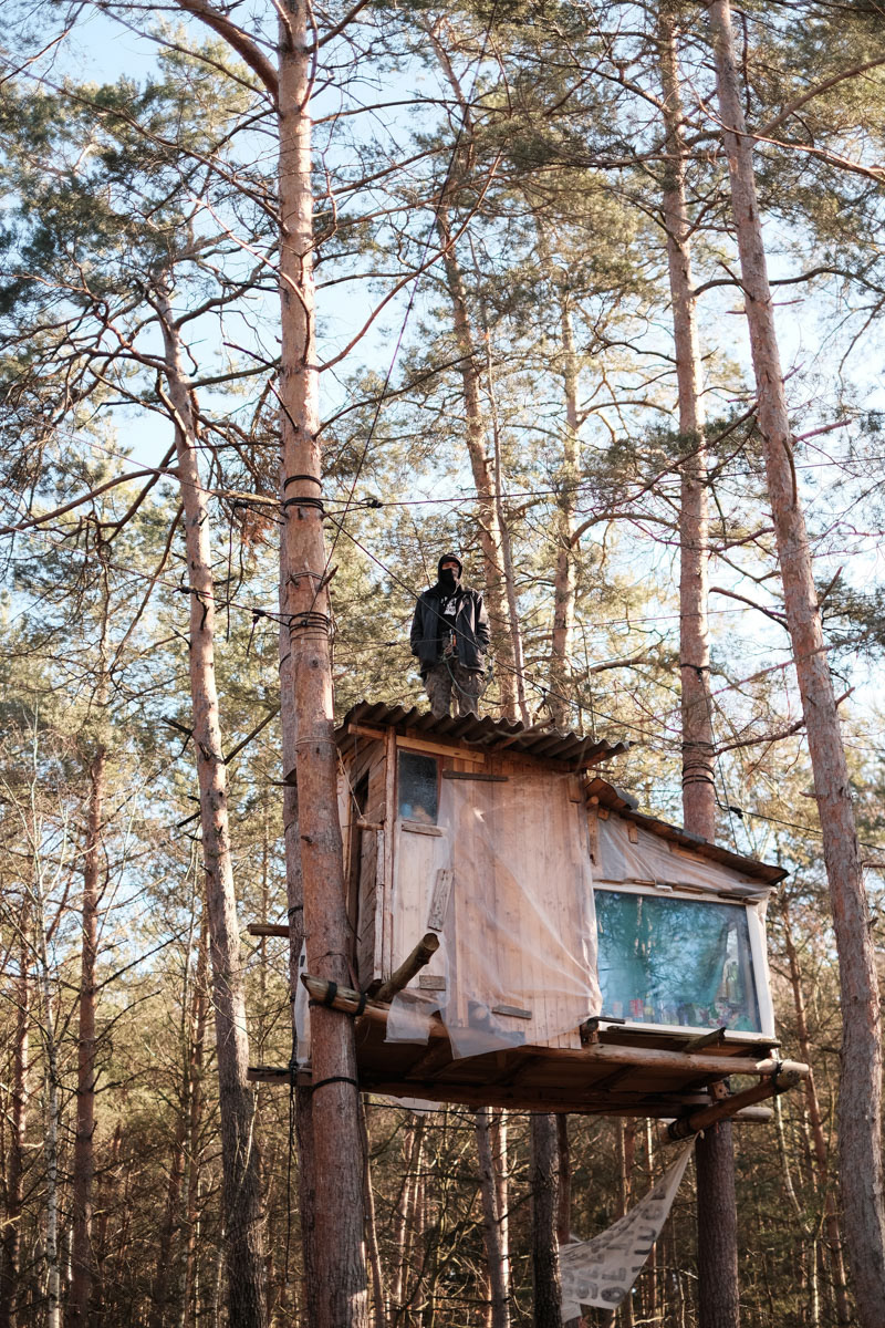 Forest Occupation "Heibo", Germany, February 2023