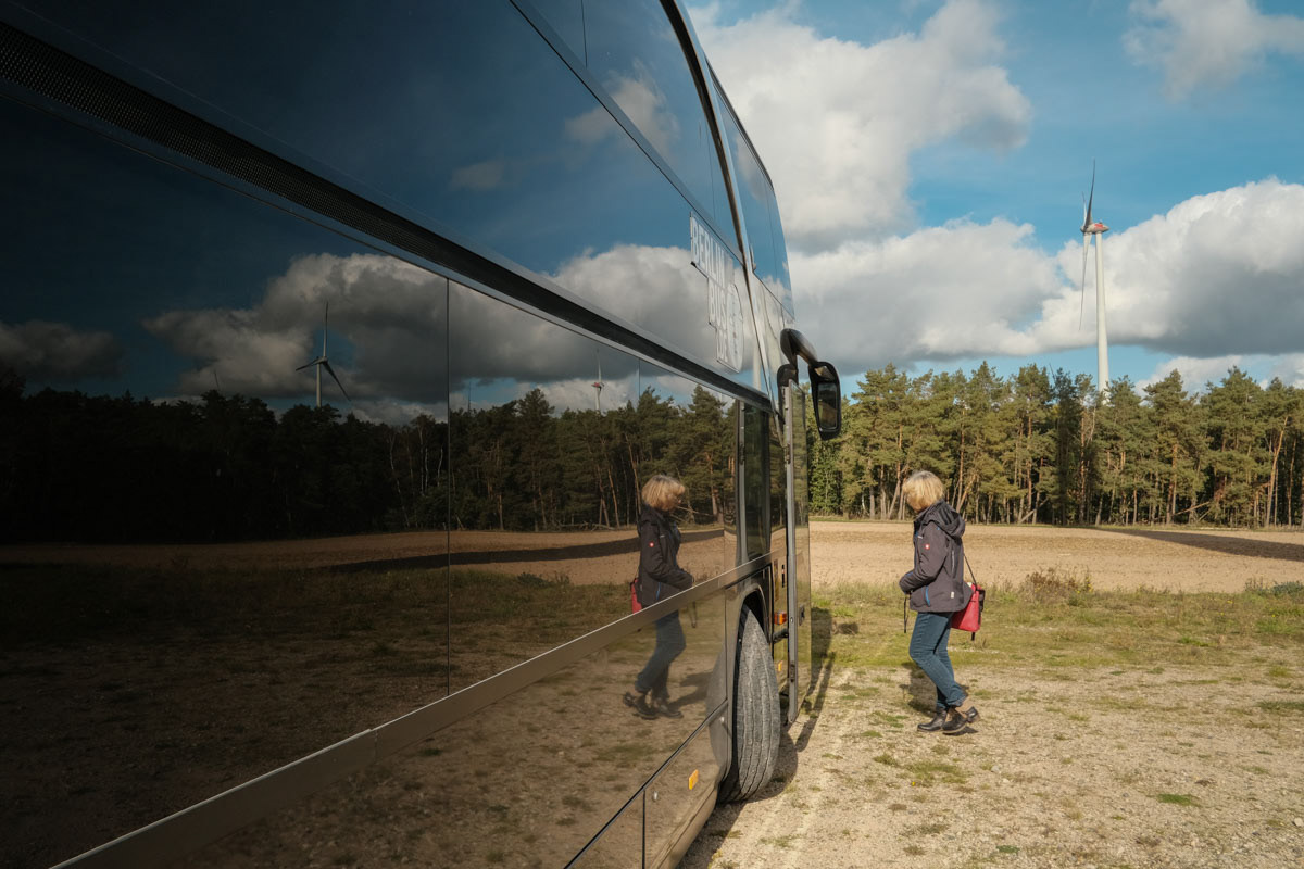 The energy self-sufficient village Feldheim, Germany, October 2022