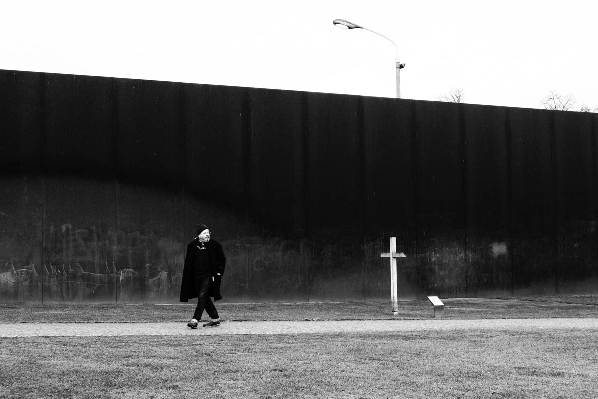 Berlin Wall Memorial, Bernauer Straße, January 2021