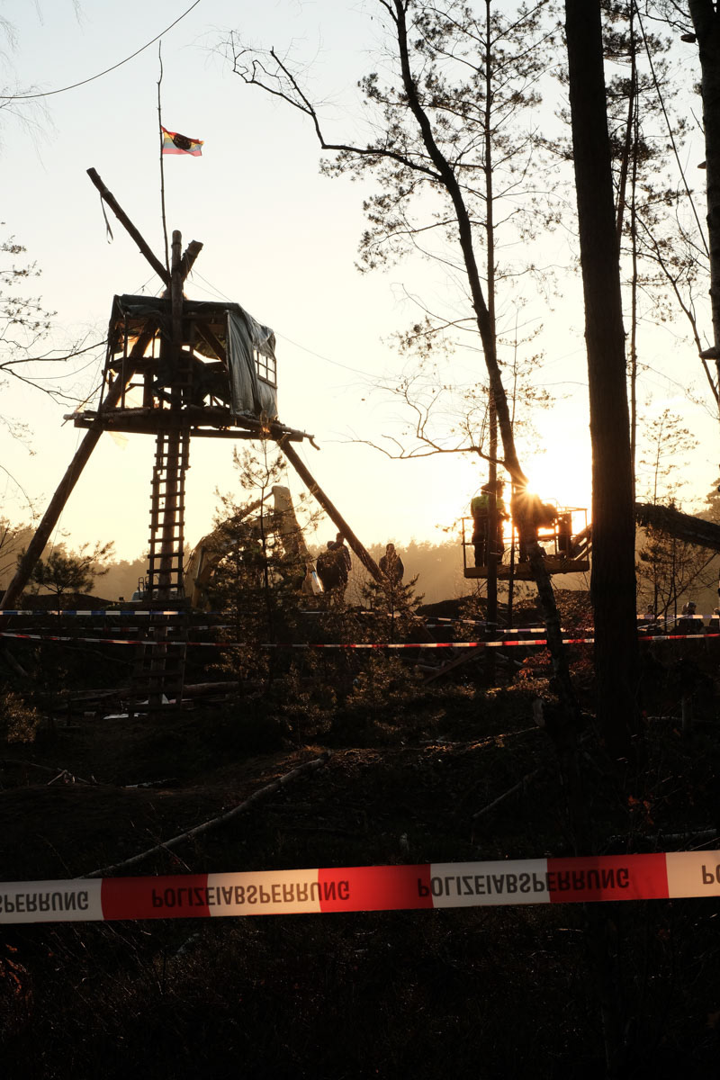 Forest Occupation "Heibo", Germany, February 2023