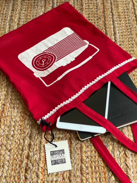 Urban Upcycled İyi Kalpli Sürdürülebilir Moda ve Sürdürülebilir Yaşam | Vintage Dantelli Bez Çanta