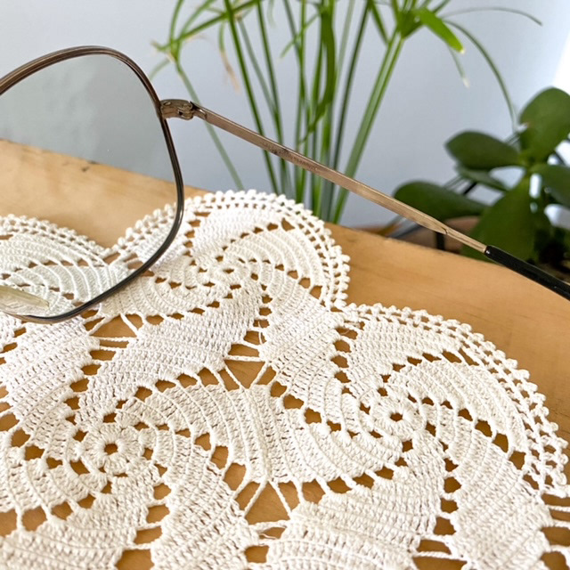 Urban Upcycled Kind Hearted Sustainable Fashion and Lifestyle | Vintage Oversize Eyeglasses 70s Square