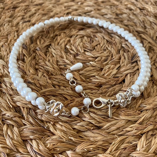 Urban Upcycled İyi Kalpli Sürdürülebilir Moda ve Sürdürülebilir Yaşam | Klasik Yaprak Modelli İnci Takı Seti