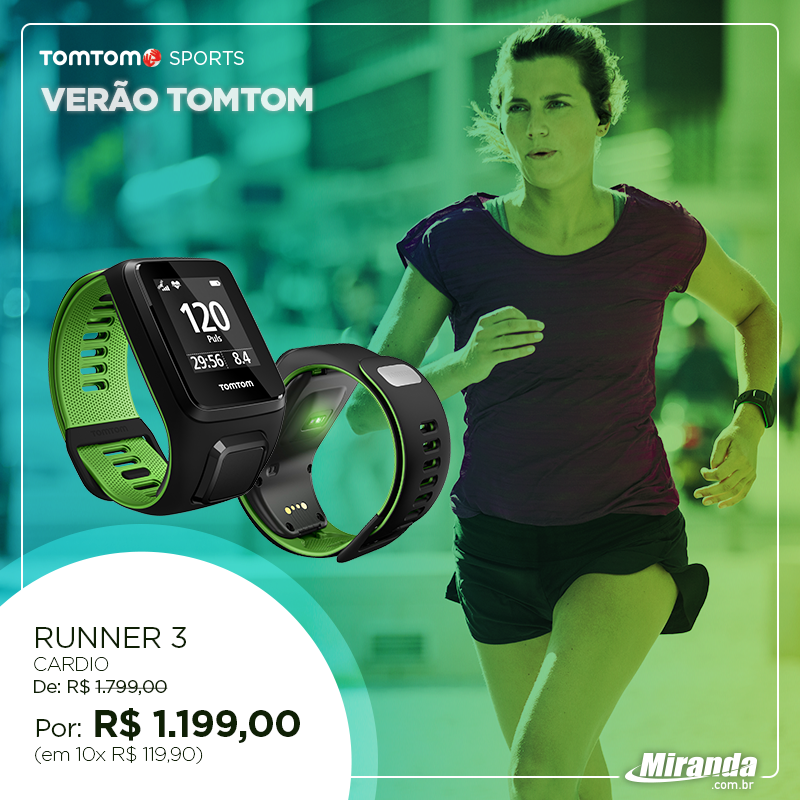 TomTom Sports Social Media Post