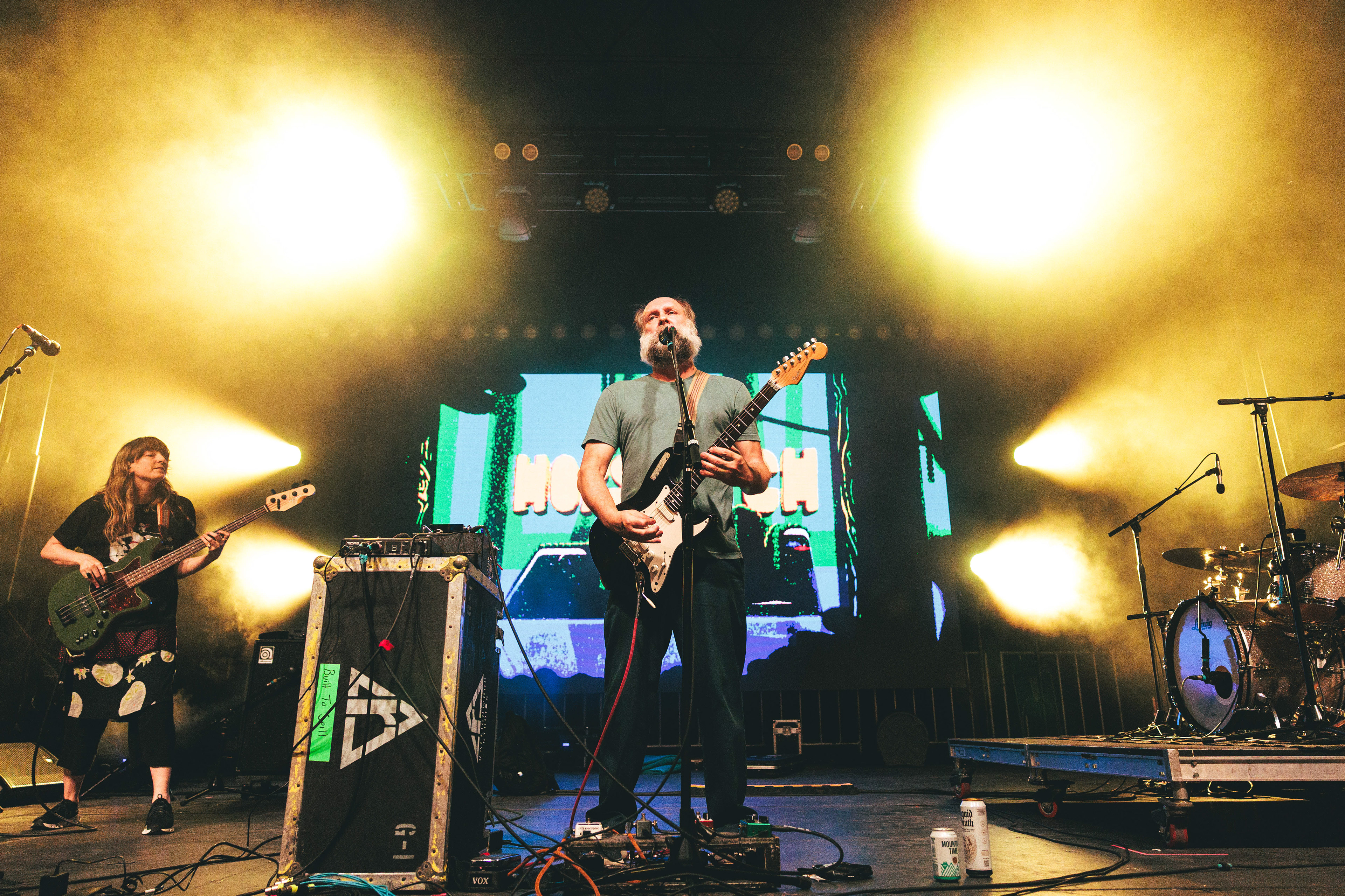 Built To Spill performs at Moore Square for Hopscotch Music Festival in Raleigh, N.C. on Thursday, Sept. 4, 2025.