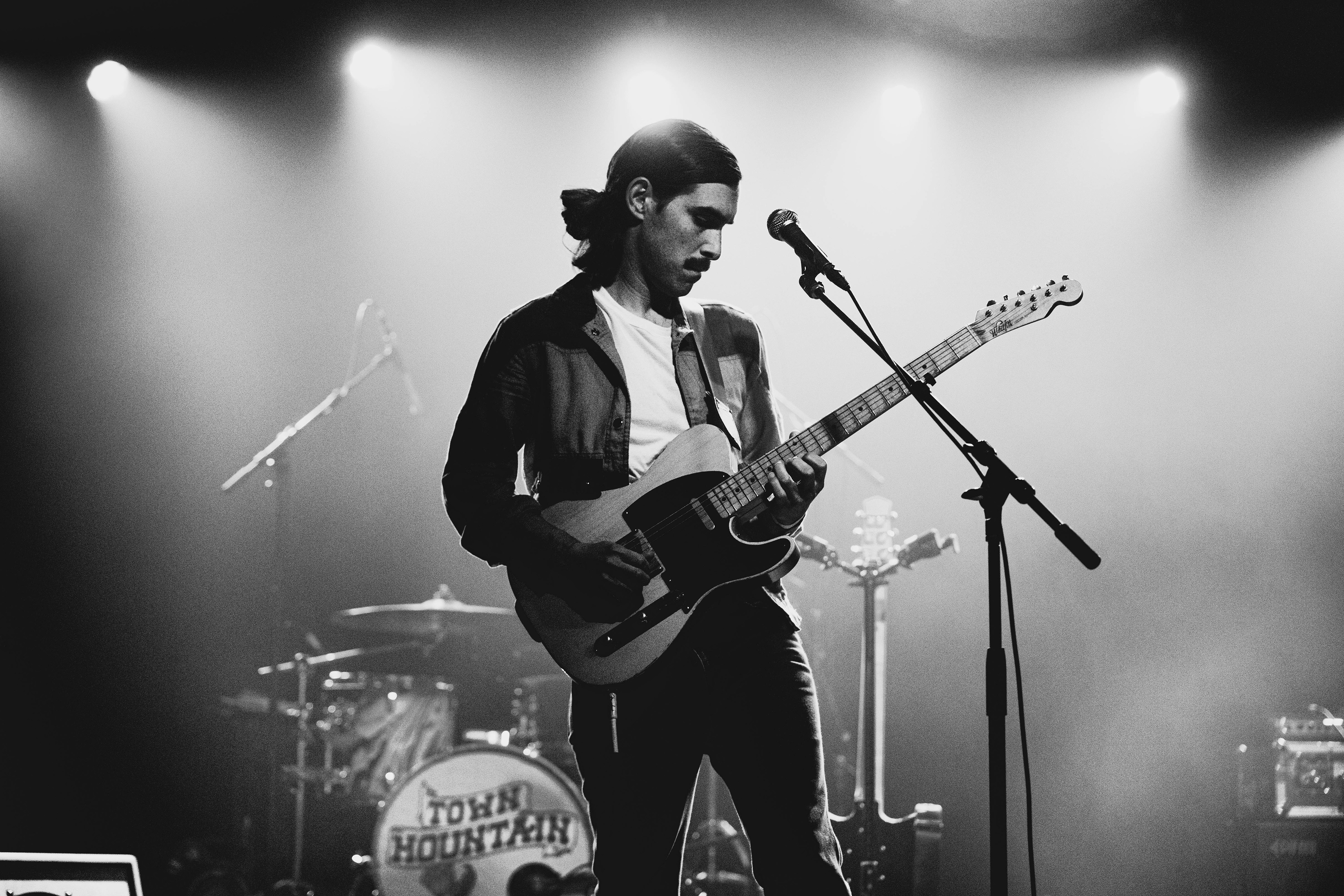 Blue Cactus performs at Cat's Cradle on Friday, Feb. 7, 2025. The duo opened for Town Mountain who headlined that evening.