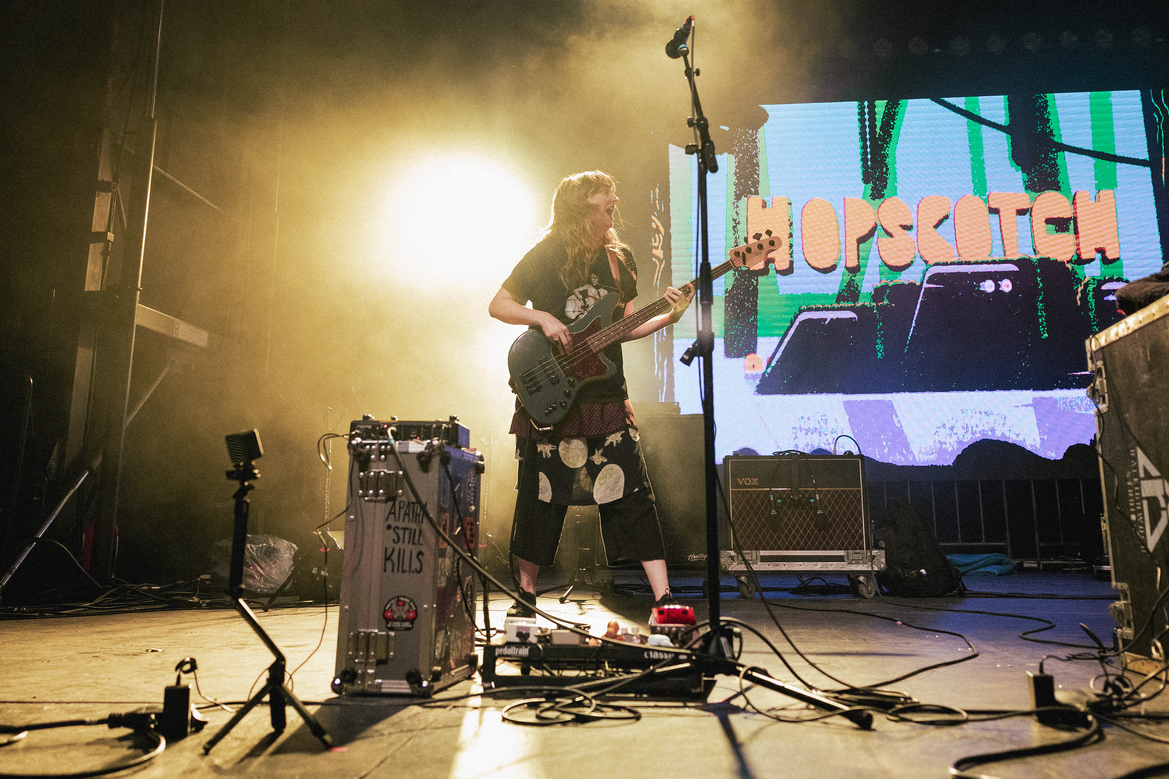 Built To Spill performs at Moore Square for Hopscotch Music Festival in Raleigh, N.C. on Thursday, Sept. 4, 2025.