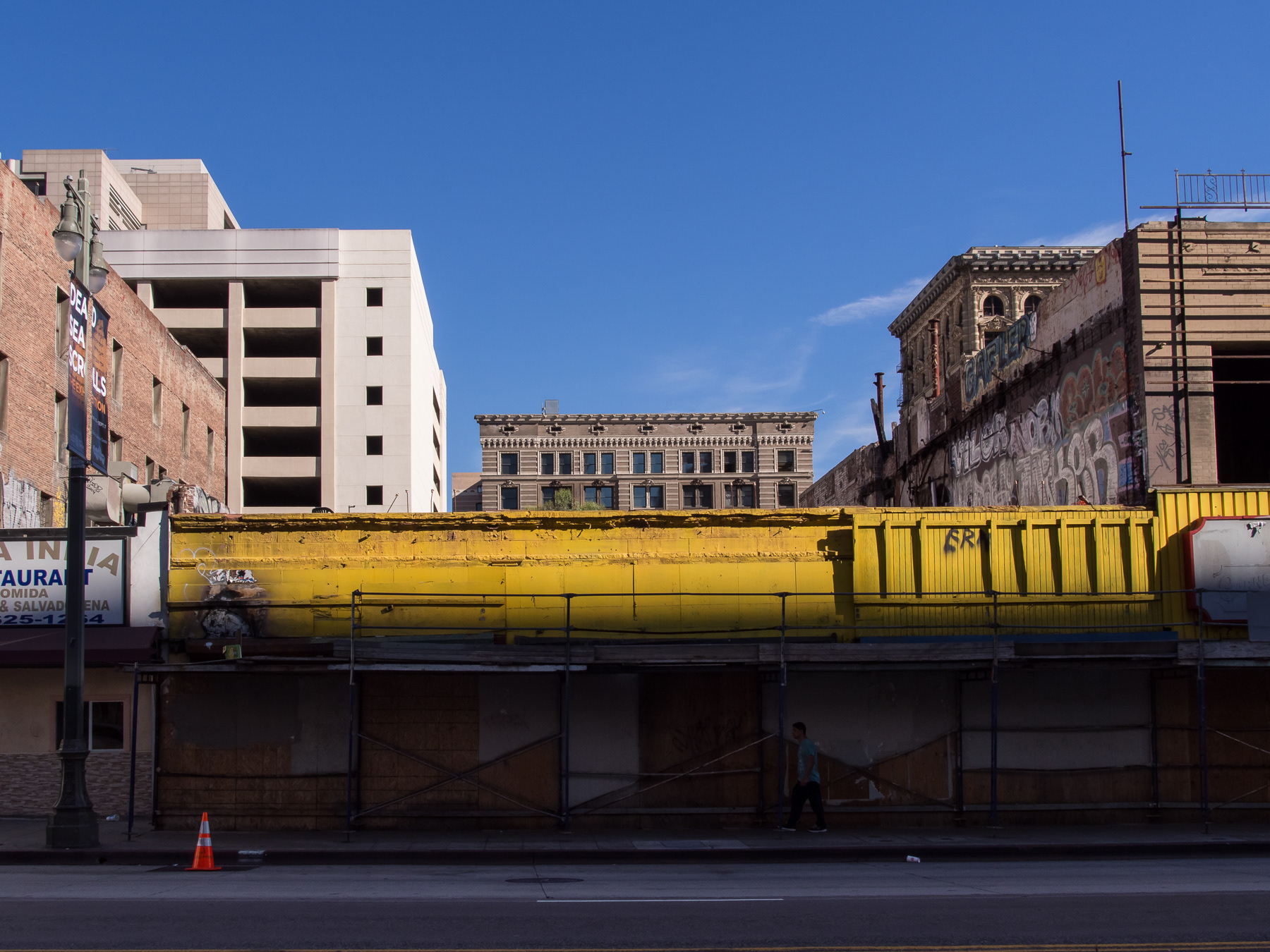 Everything you need to know about Downtown Los Angeles can be found in this photograph.