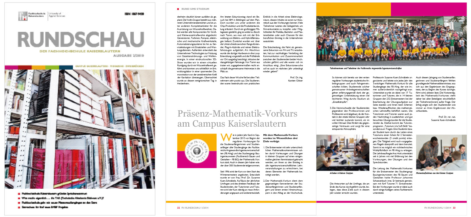 Magazin Fachhochschule Kaiserslautern