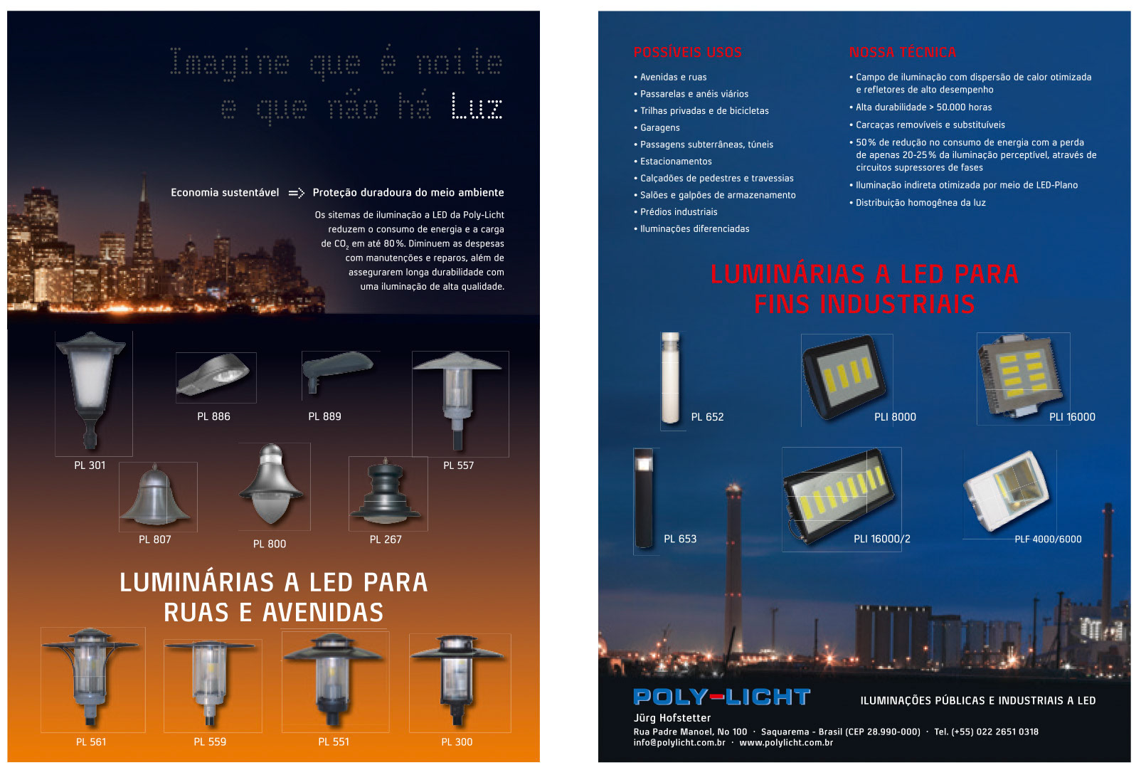 Flyer LED-Lampen-Vertrieb
