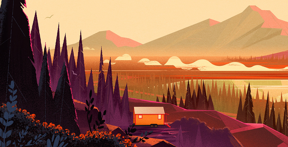 Russ Gray Graphic Design and Illustration - Taschen Nomadic Homes ...