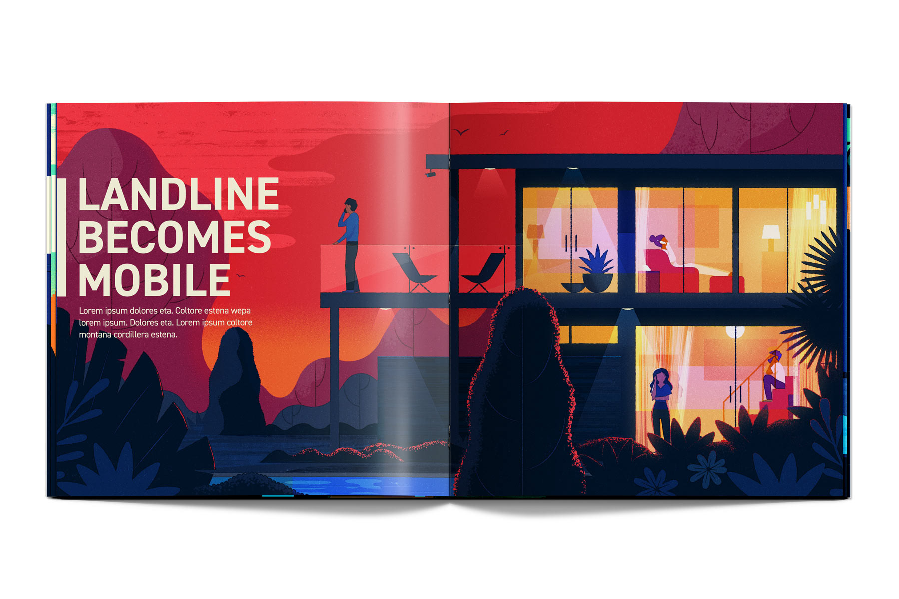landline book cover