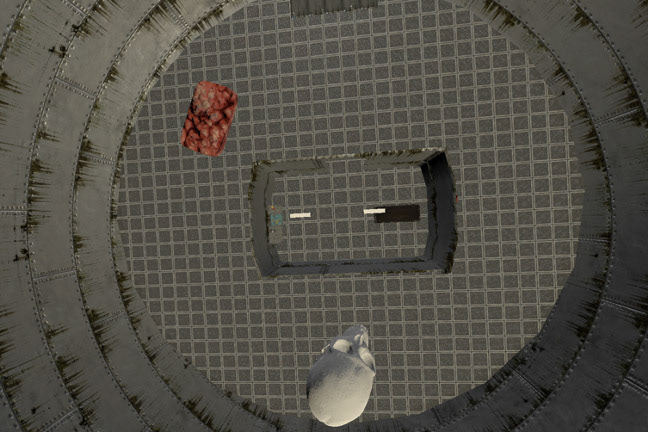 Top View of Torture Chamber