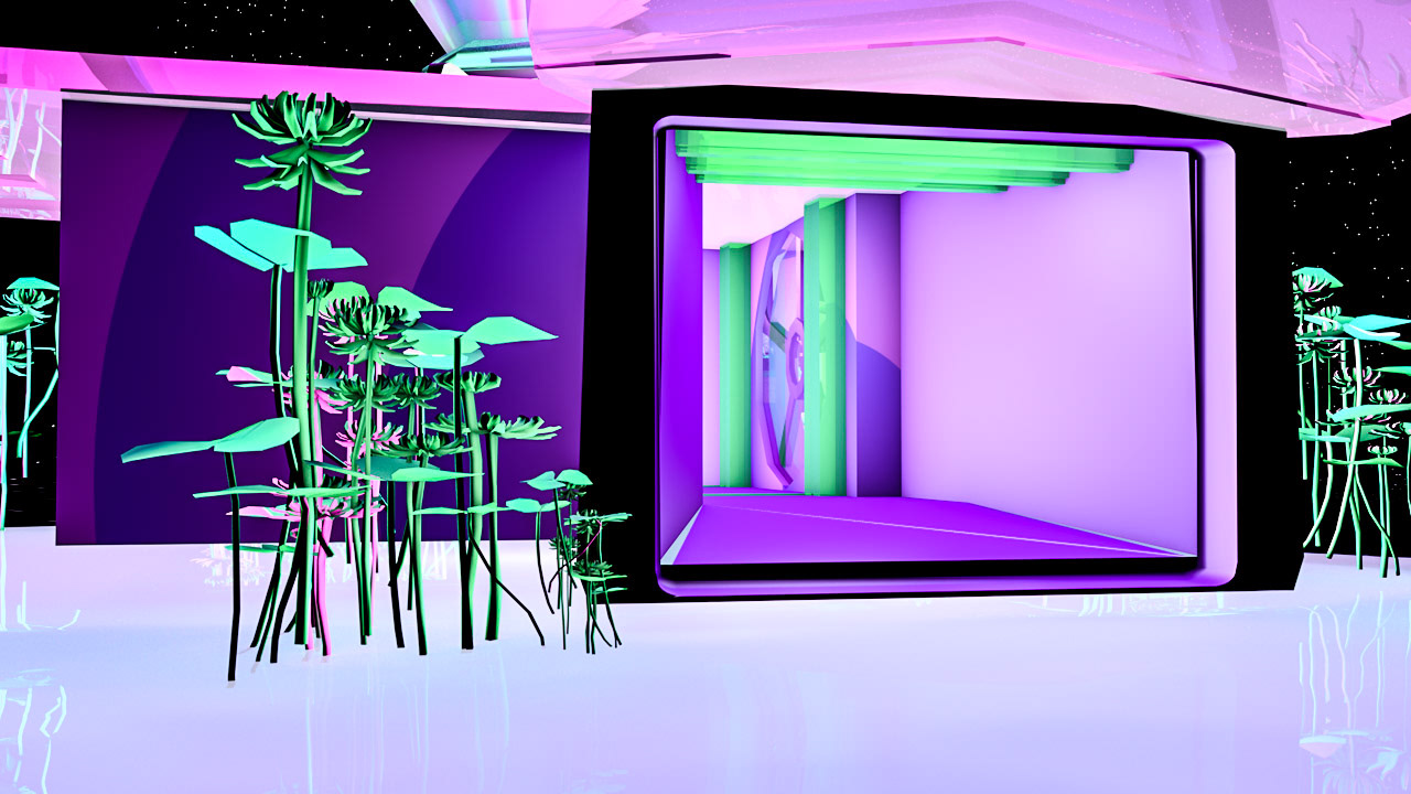 TikTok House - Entrance View Physical Render Adaptive