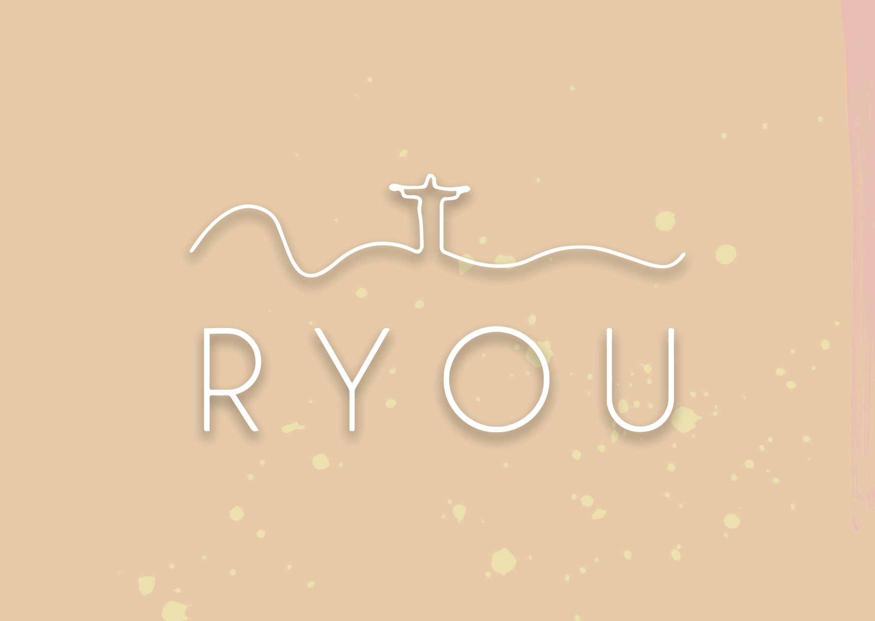 F.S. - 011 Front side of card placed in RYOU's delivery package.
