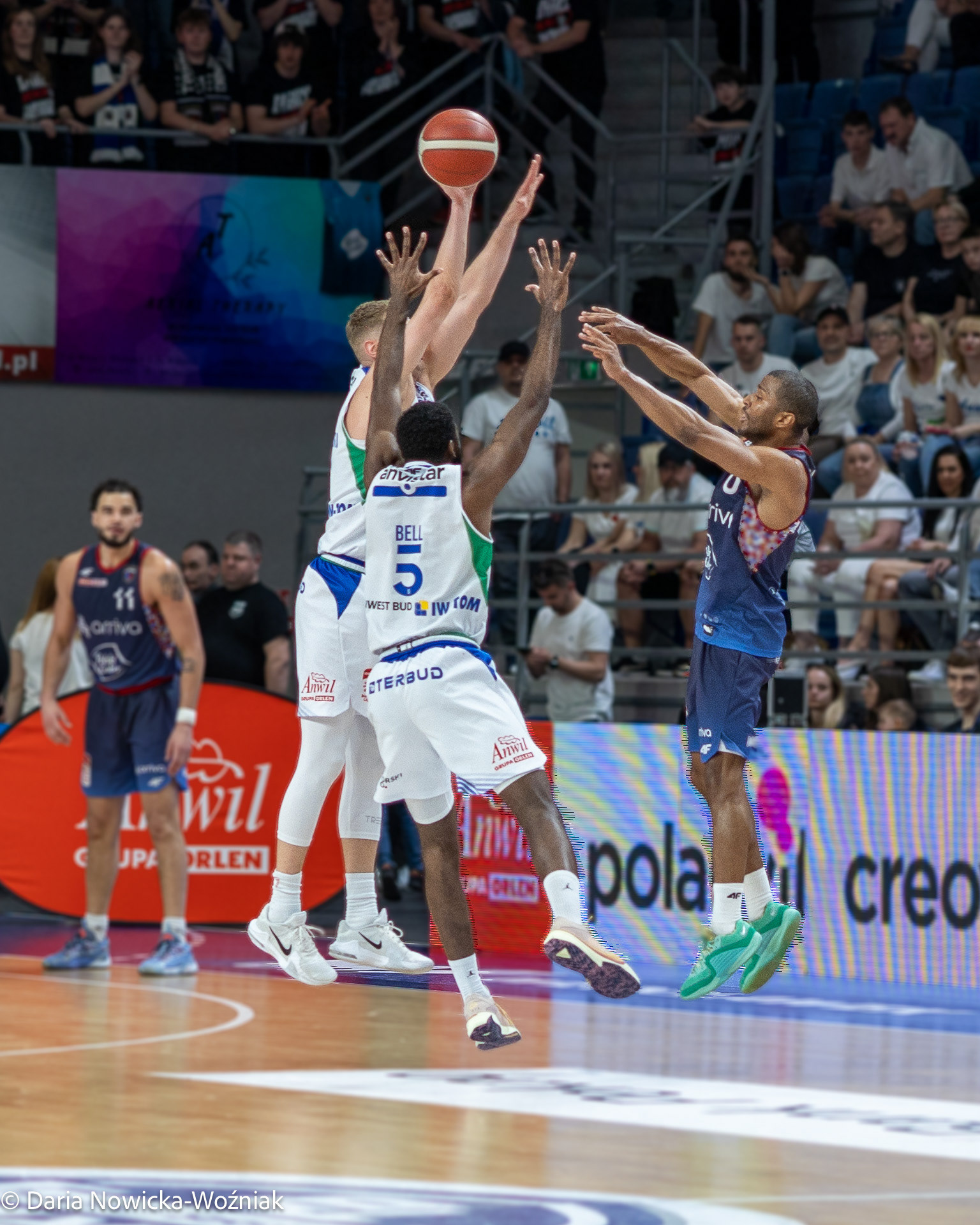 mecz koszykówki Anwil Włocławek - Twarde Pierniki Toruń