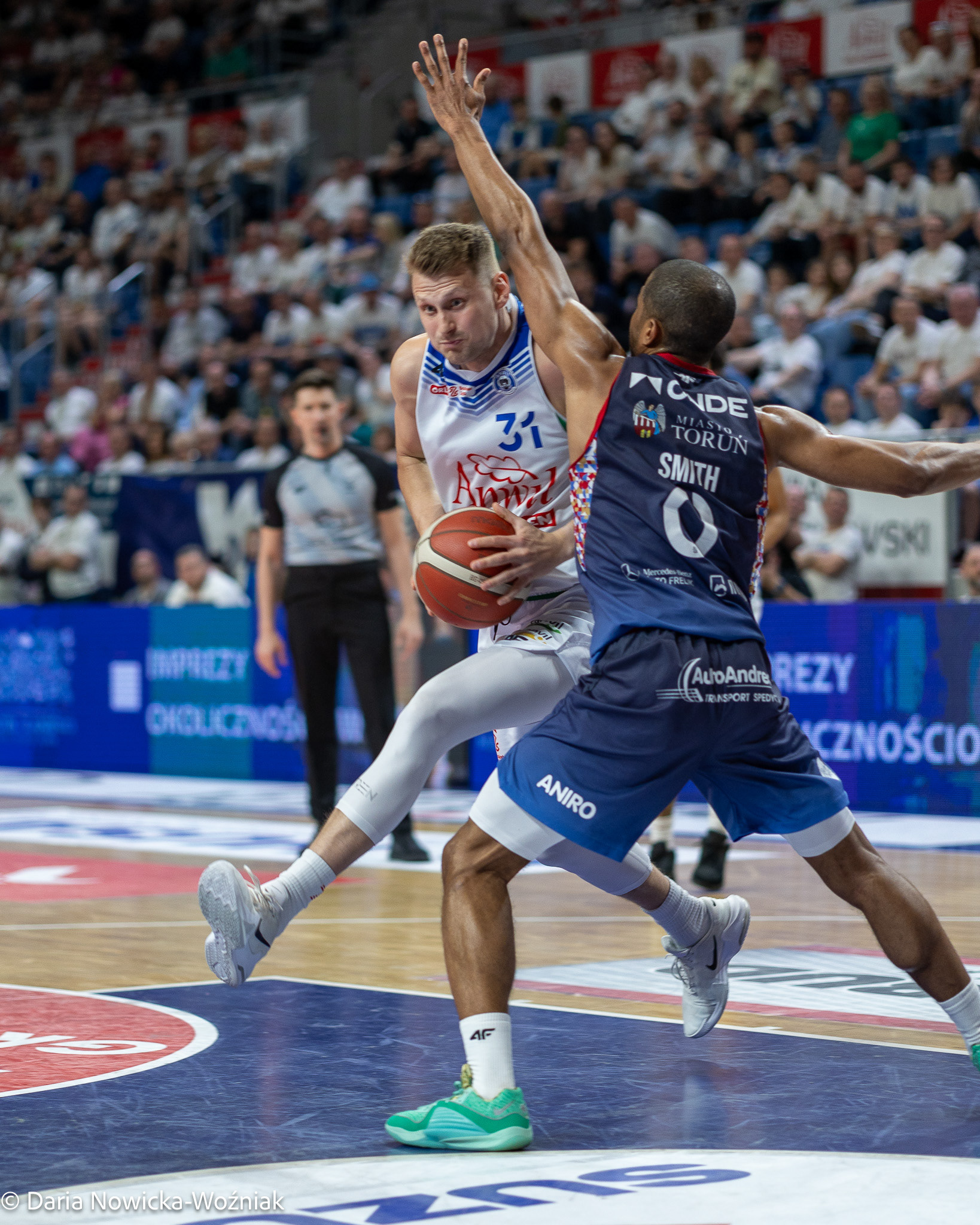 mecz koszykówki Anwil Włocławek - Twarde Pierniki Toruń