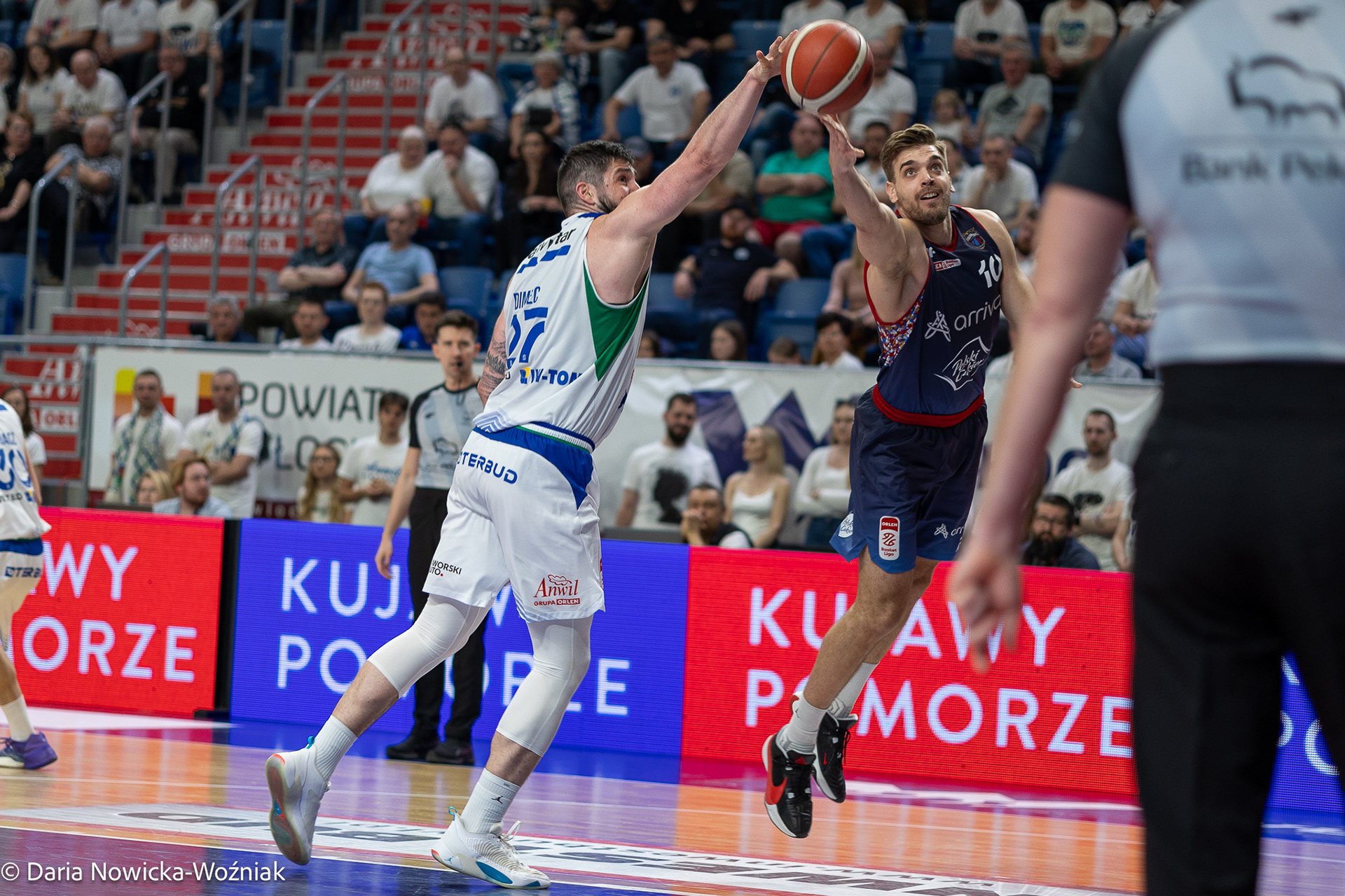 mecz koszykówki Anwil Włocławek - Twarde Pierniki Toruń