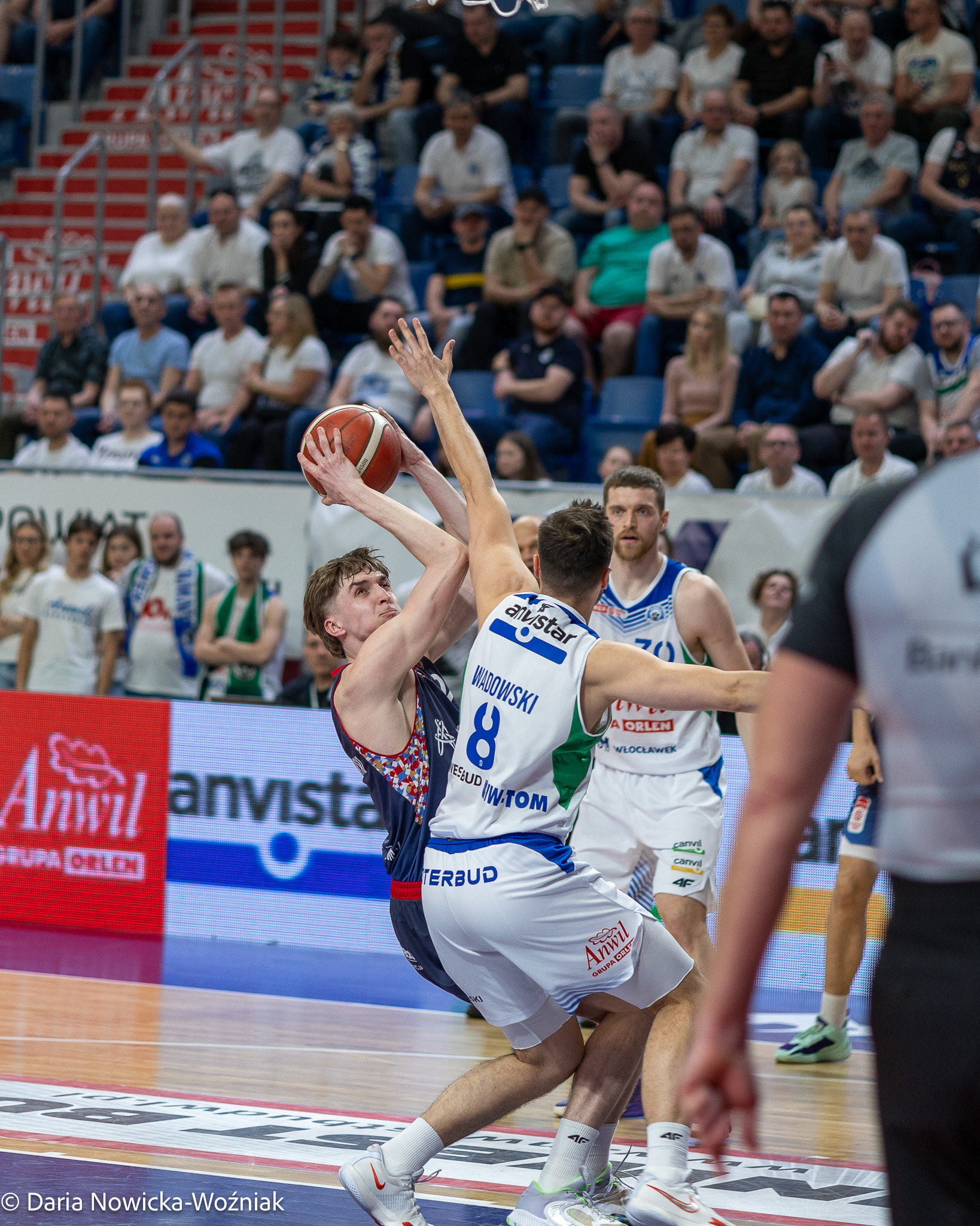 mecz koszykówki Anwil Włocławek - Twarde Pierniki Toruń