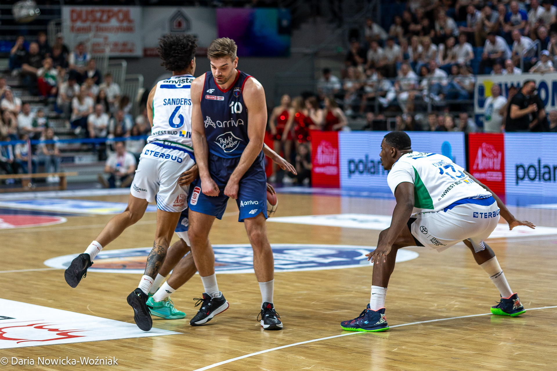 mecz koszykówki Anwil Włocławek - Twarde Pierniki Toruń