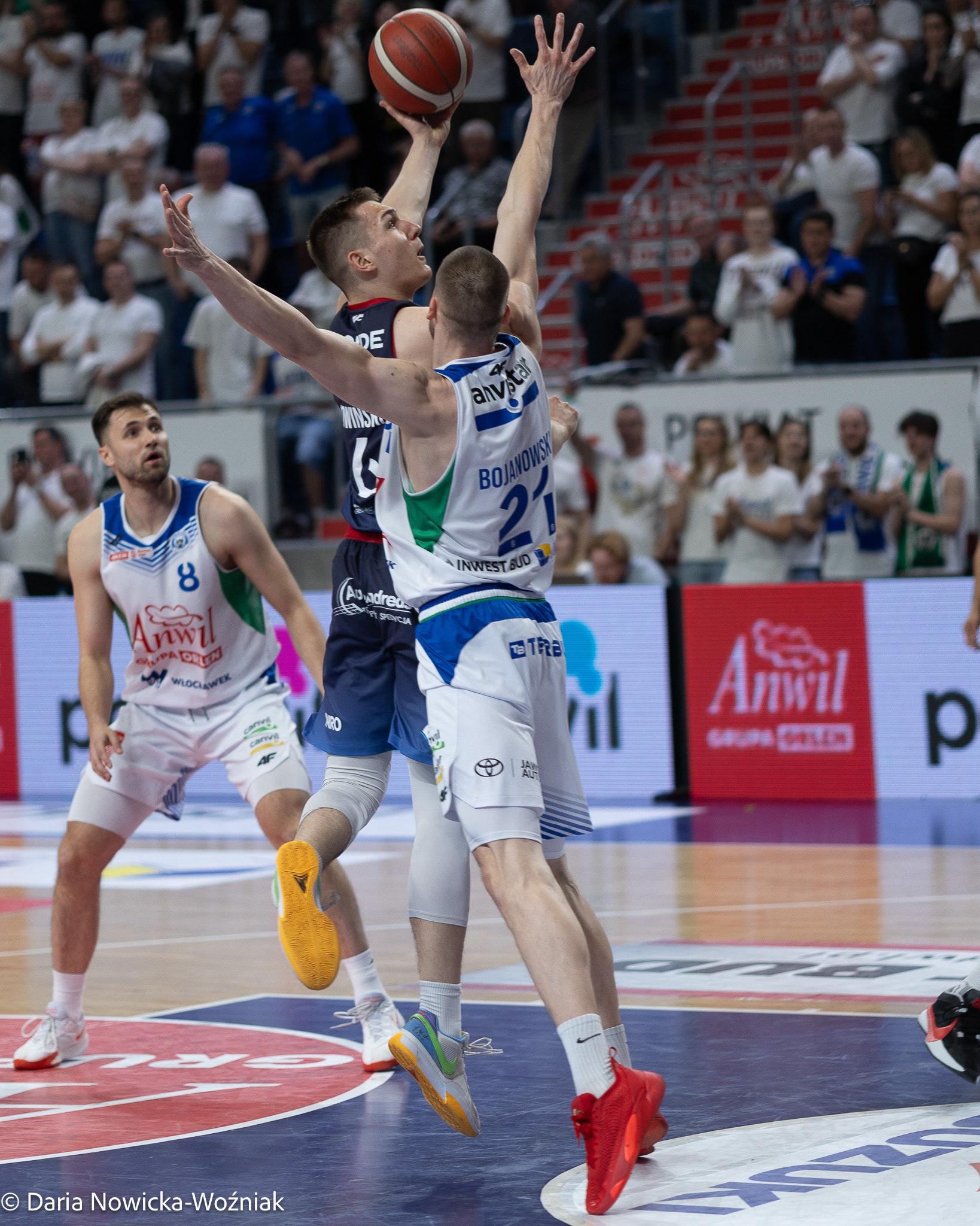 mecz koszykówki Anwil Włocławek - Twarde Pierniki Toruń