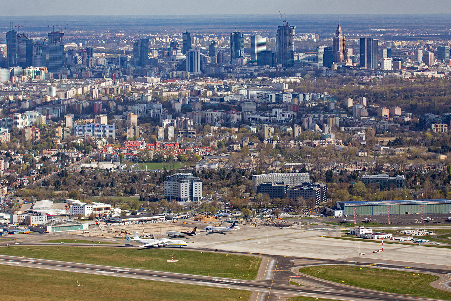 An-225 Mriya. Warsaw, Poland.