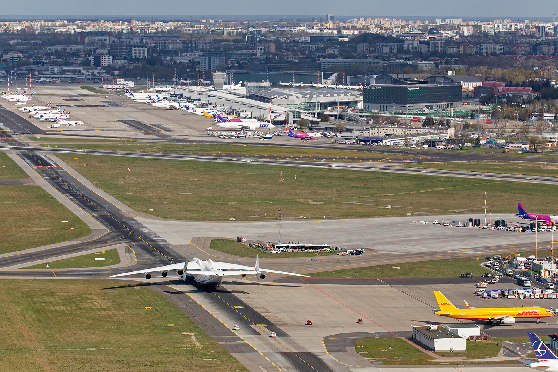 An-225 Mriya. Warsaw, Poland.
